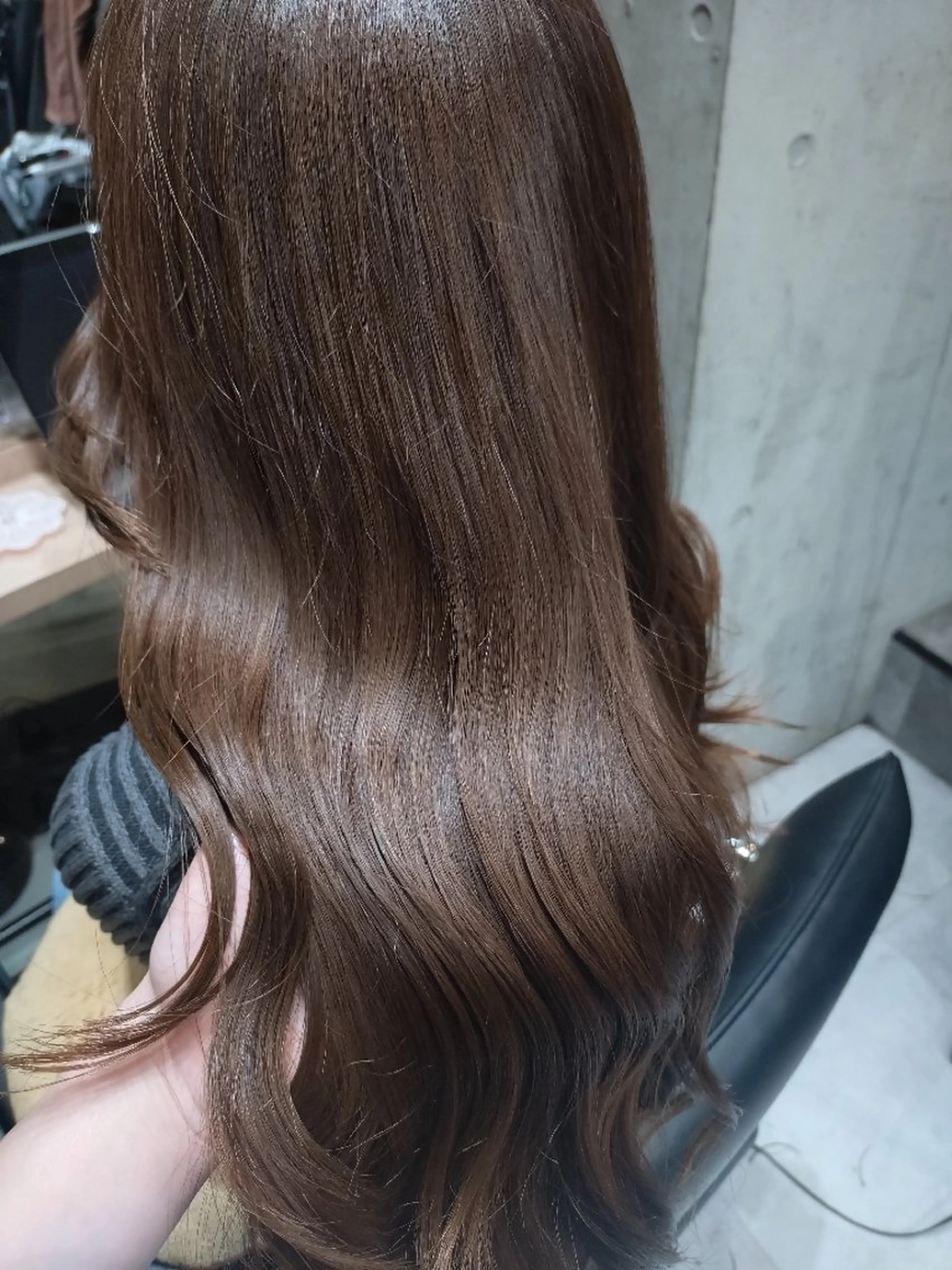 セミロング カラー カット ヘアカラー ヘアアレンジ/透明感 カラー/AKARIのヘアスタイル