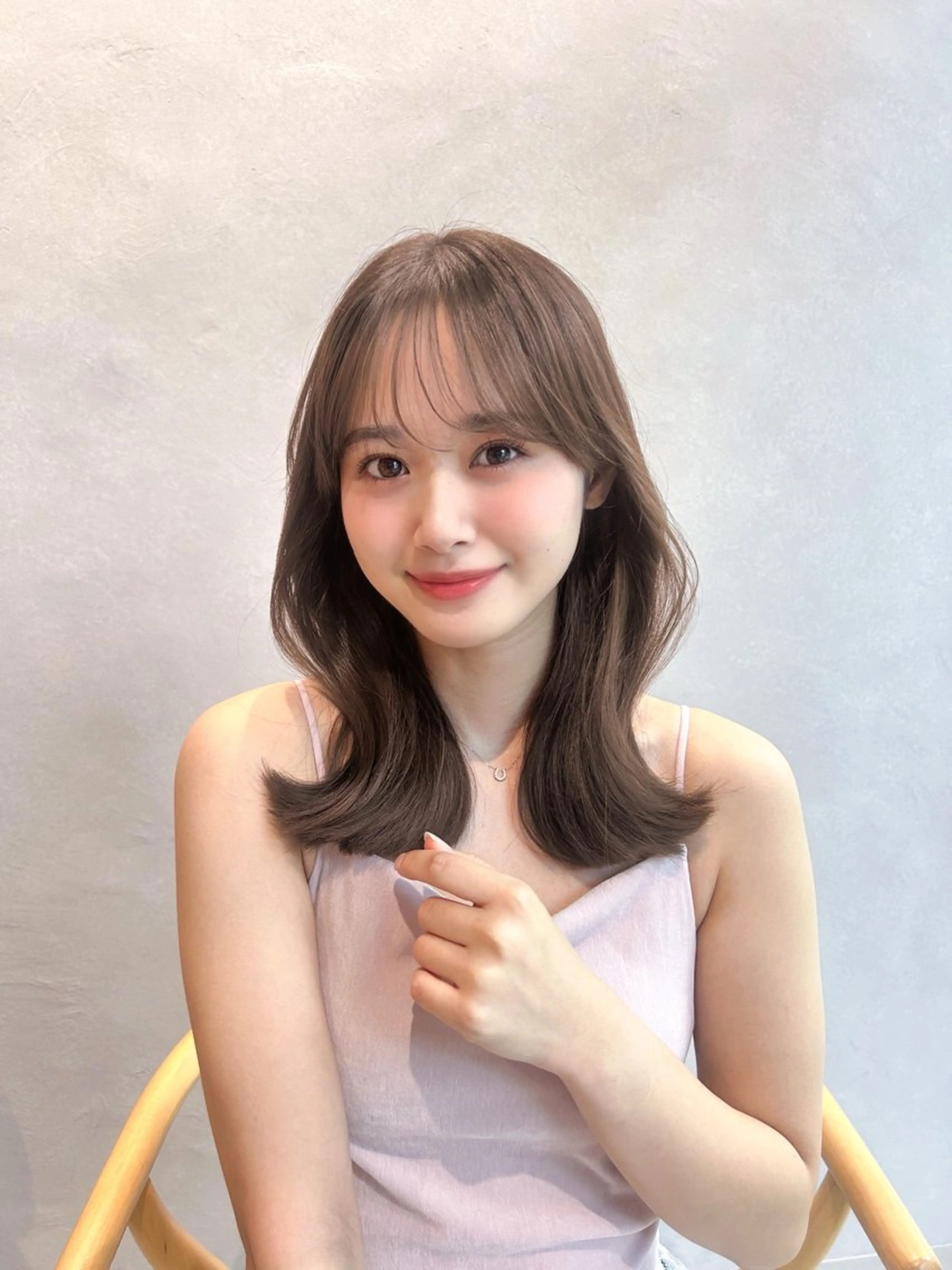 ミディアム ミディアムヘア Chifumiのヘアスタイル