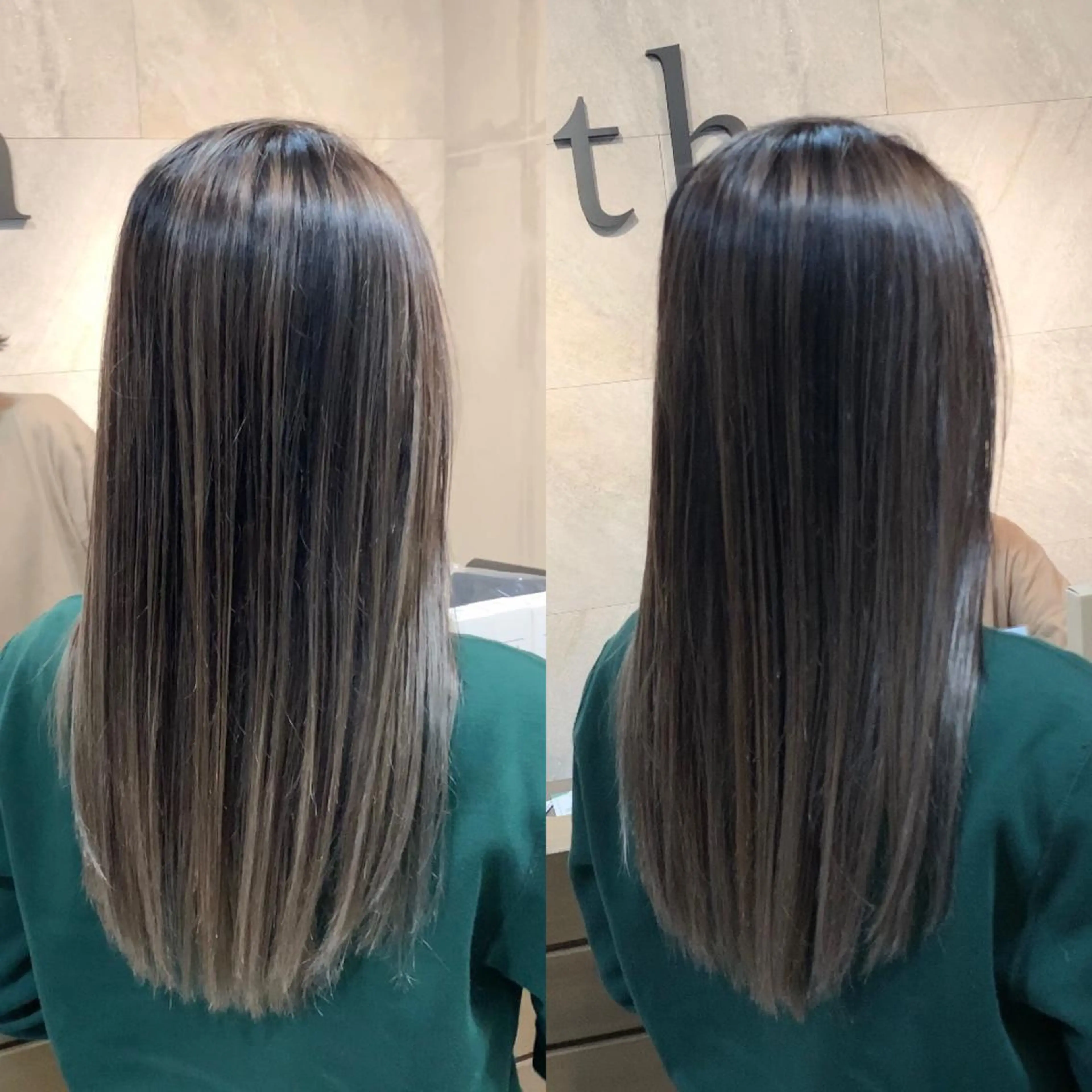 ロング カラー カット ヘアカラー トリートメント lafith hair leco所属・西金 徹のヘアスタイル