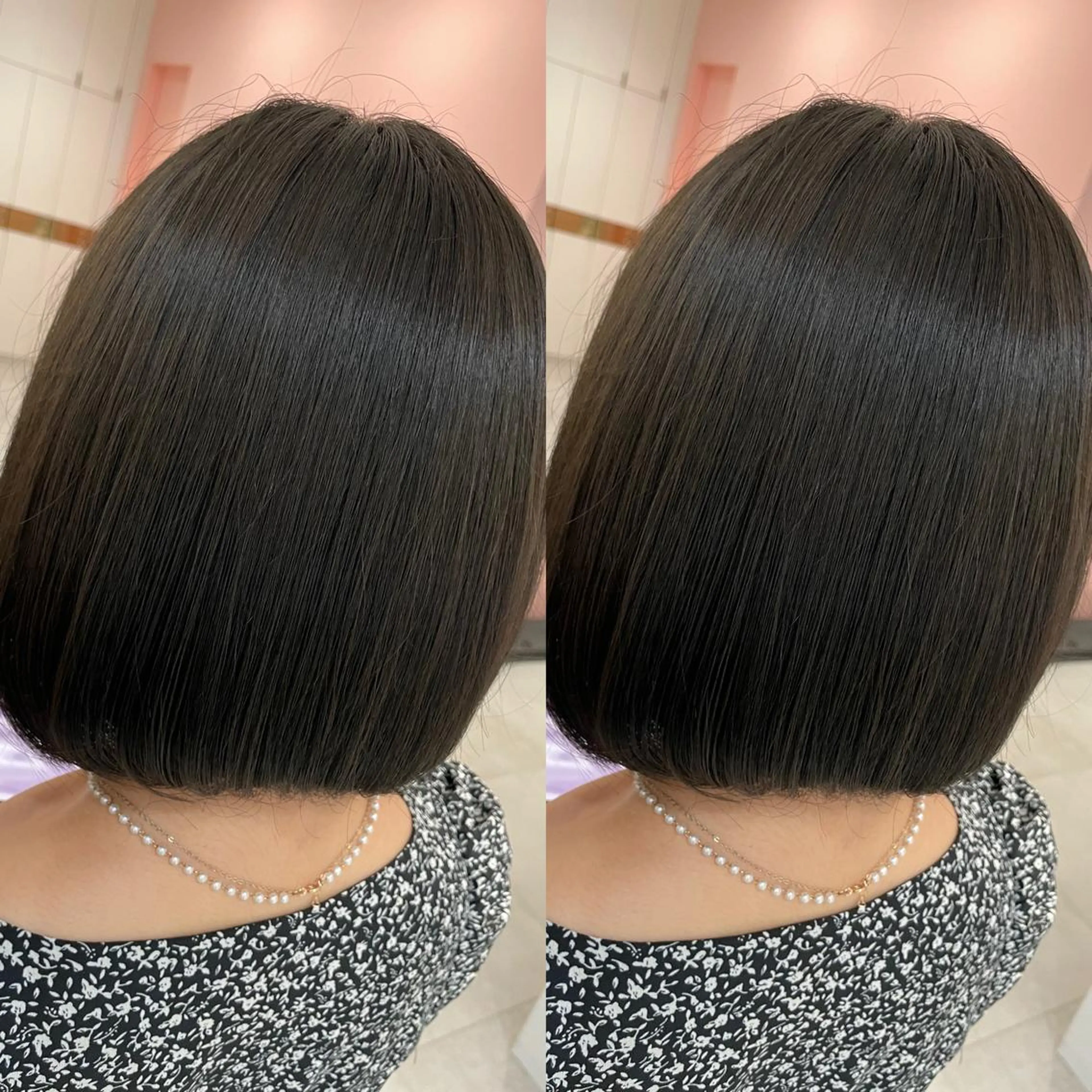 カラー くびれショート/パー マ/🐬永井瑠栞🐬のヘアスタイル