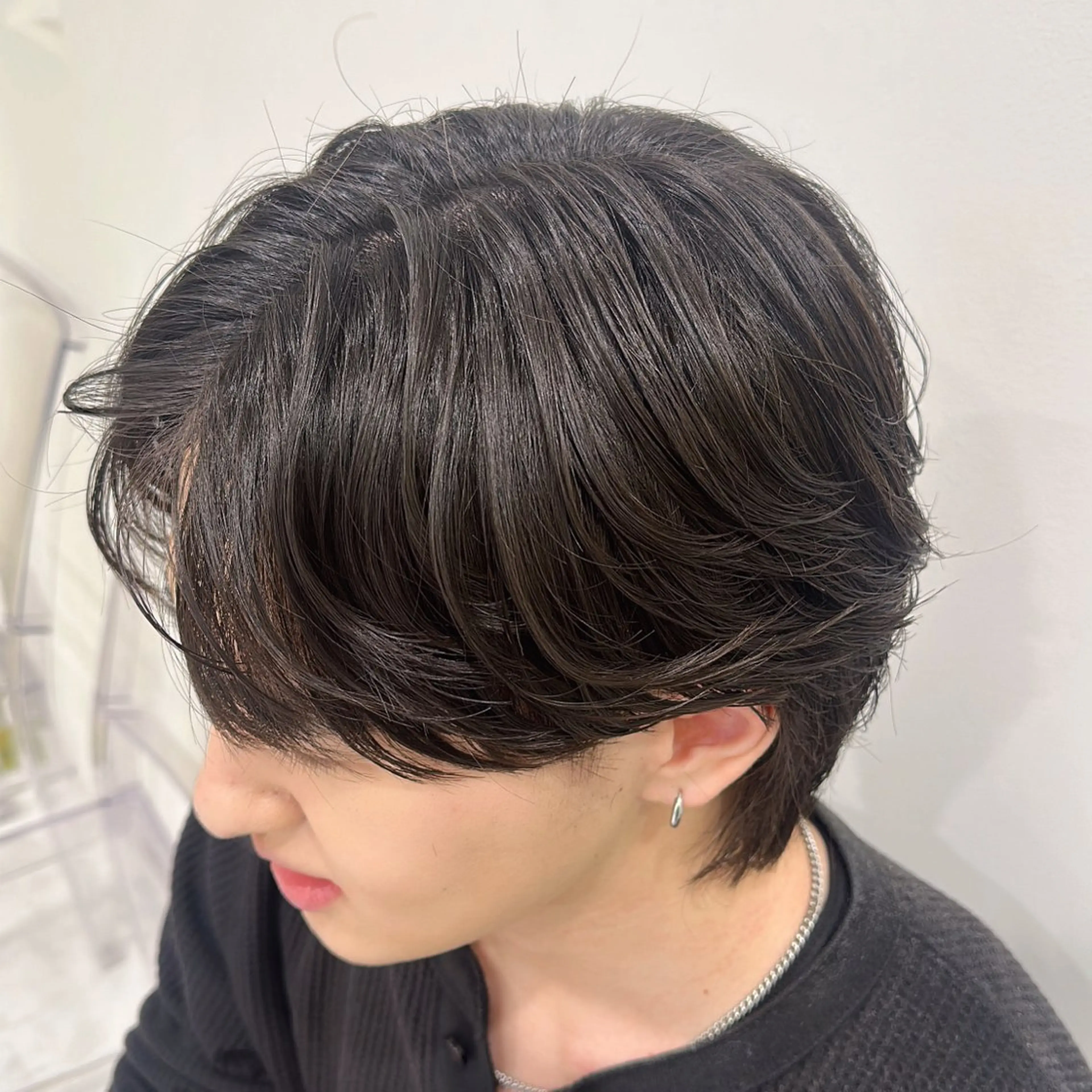ショート パーマ ハイトーン🌈メンズ カット♡Machanのヘアスタイル