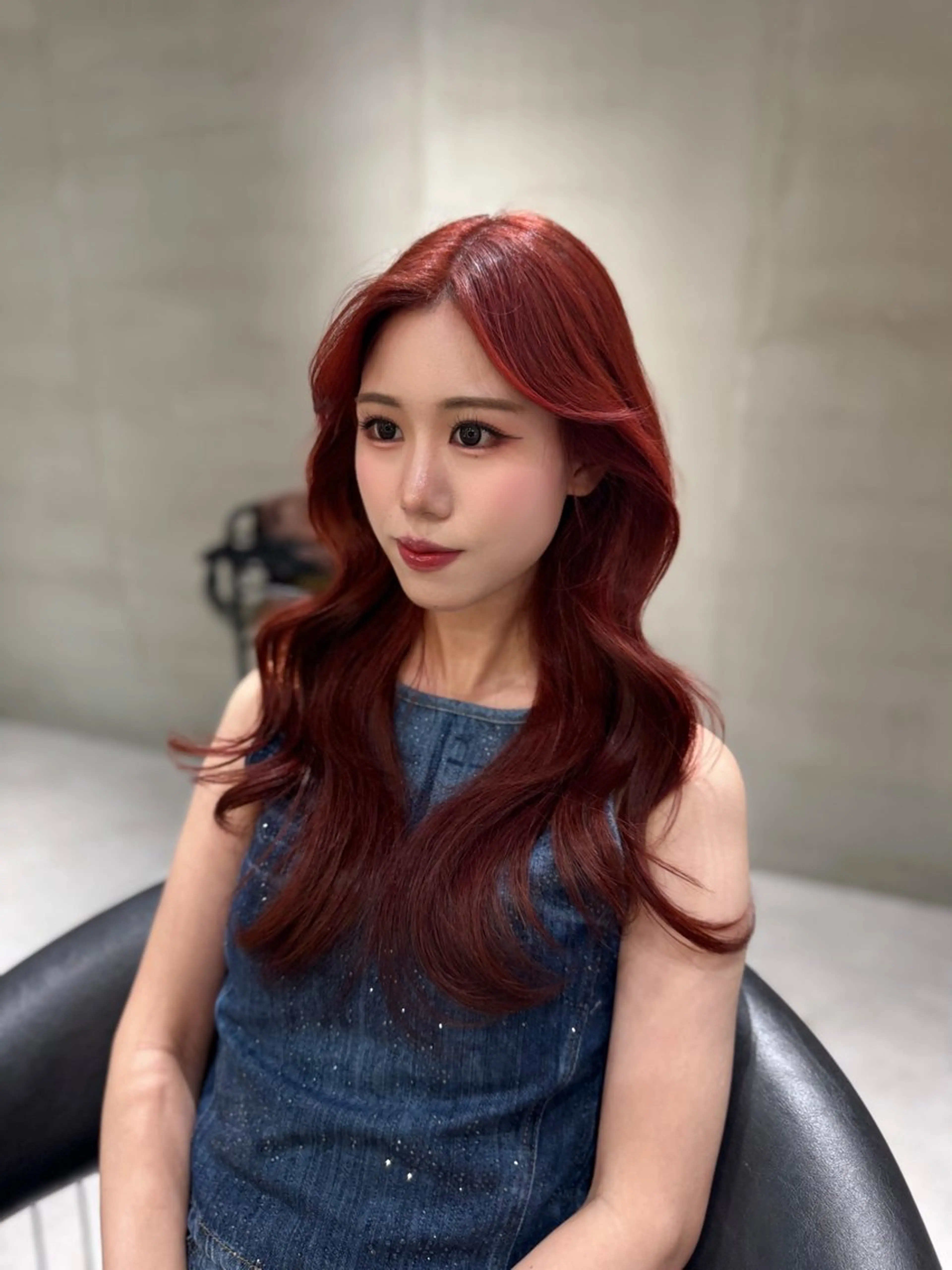 ロング カラー カット ヘアカラー トリートメント ロンド　ウル所属・レイヤー/縮毛矯正⭐ 特化美容師のヘアスタイル