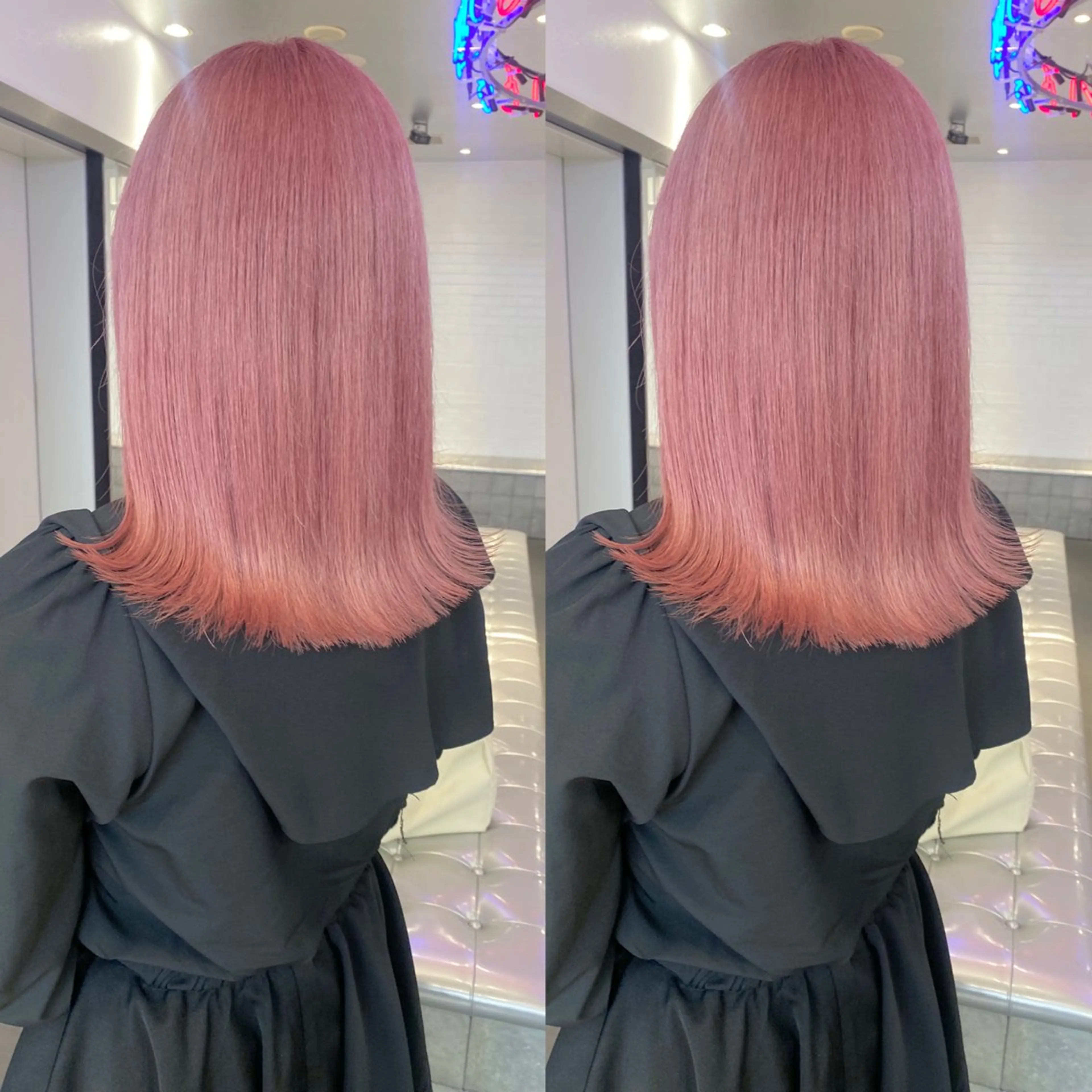 ミディアム ヘアカラー トリートメント ヘアセット 🎀推し活カラー/ ピンクカラー/のののヘアスタイル