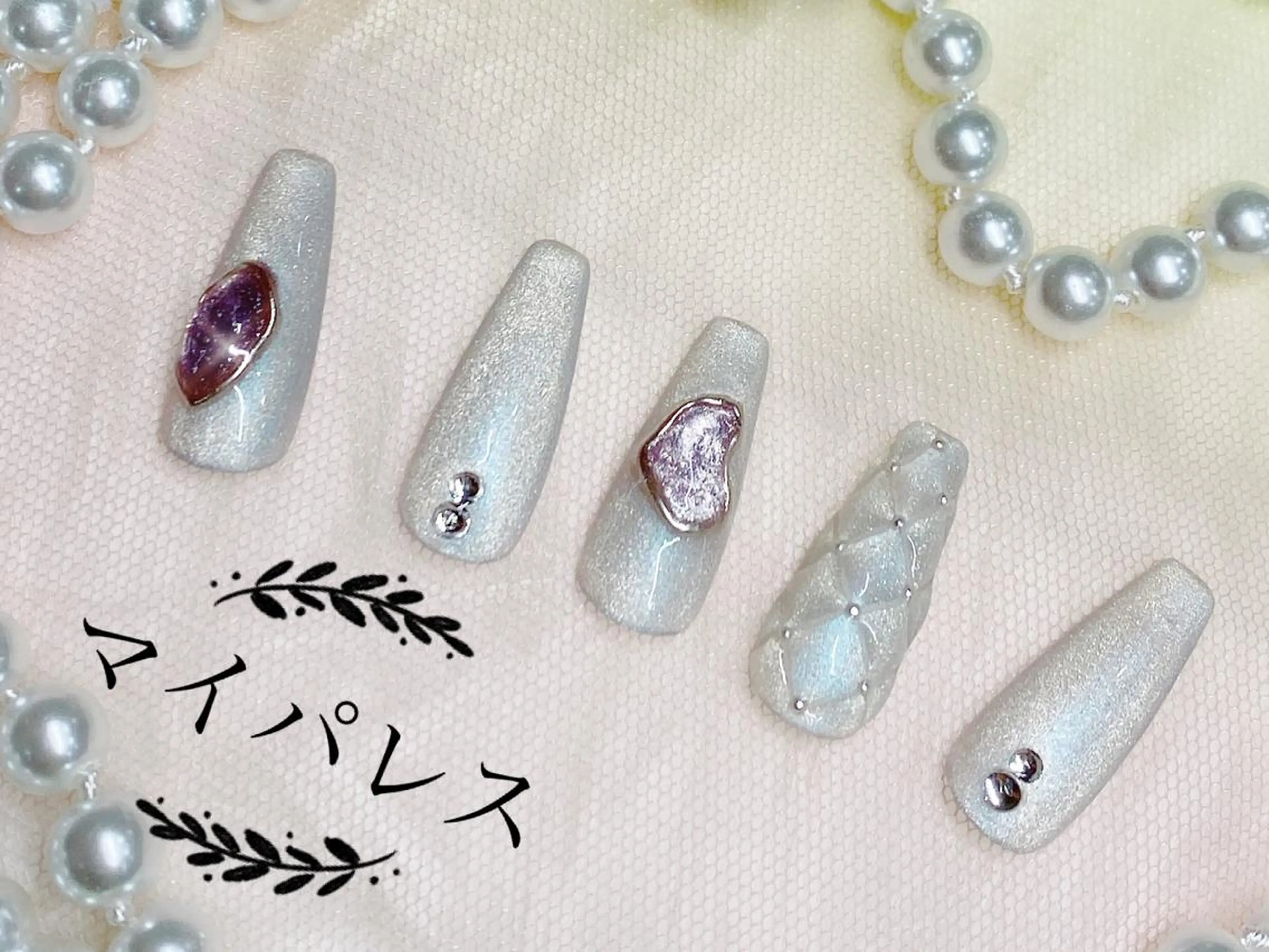 ネイル マグネットネイル Yuis Nailスカルプ専門のネイルデザイン
