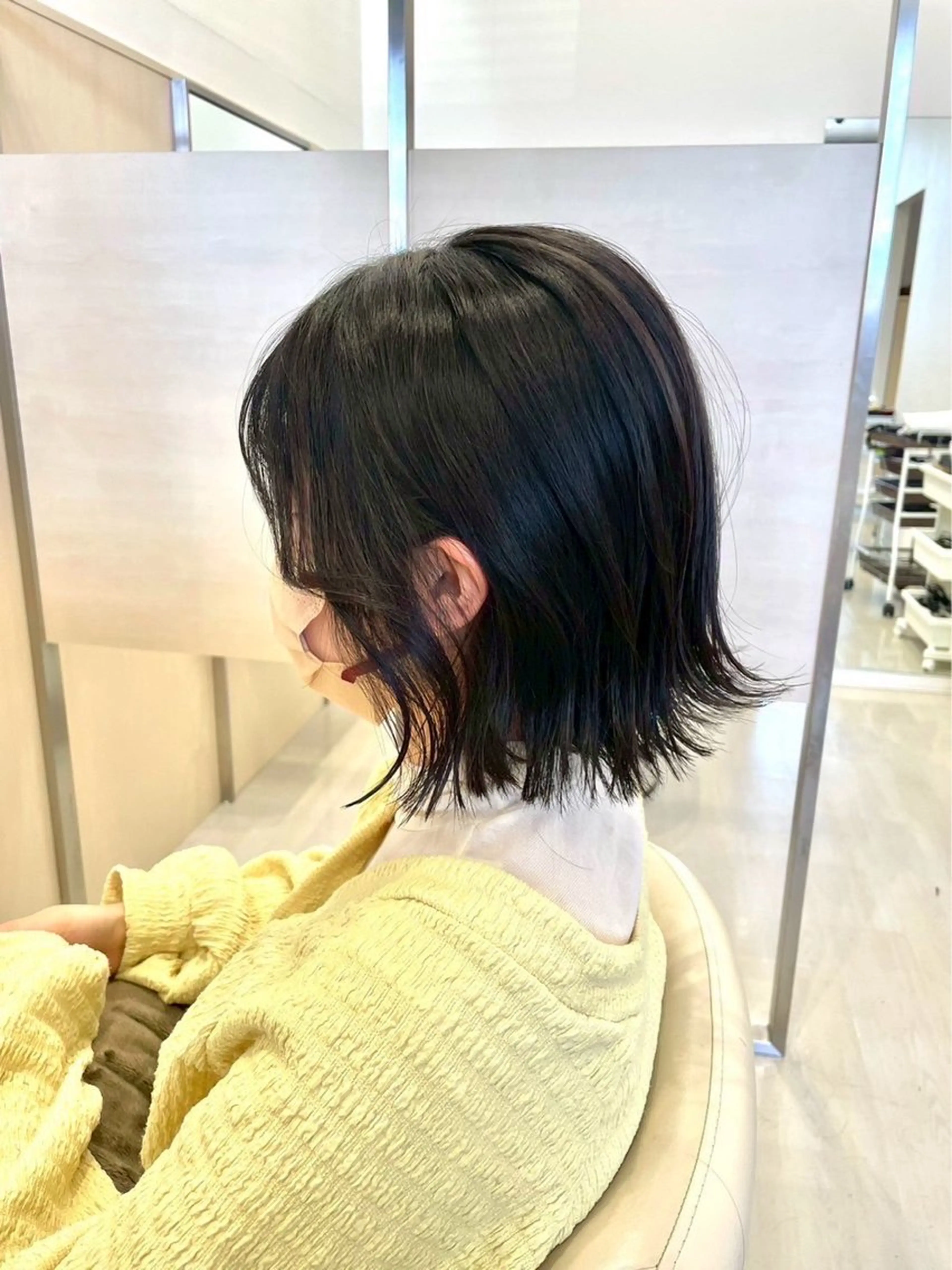 ミディアム 齋藤 美悠のヘアスタイル