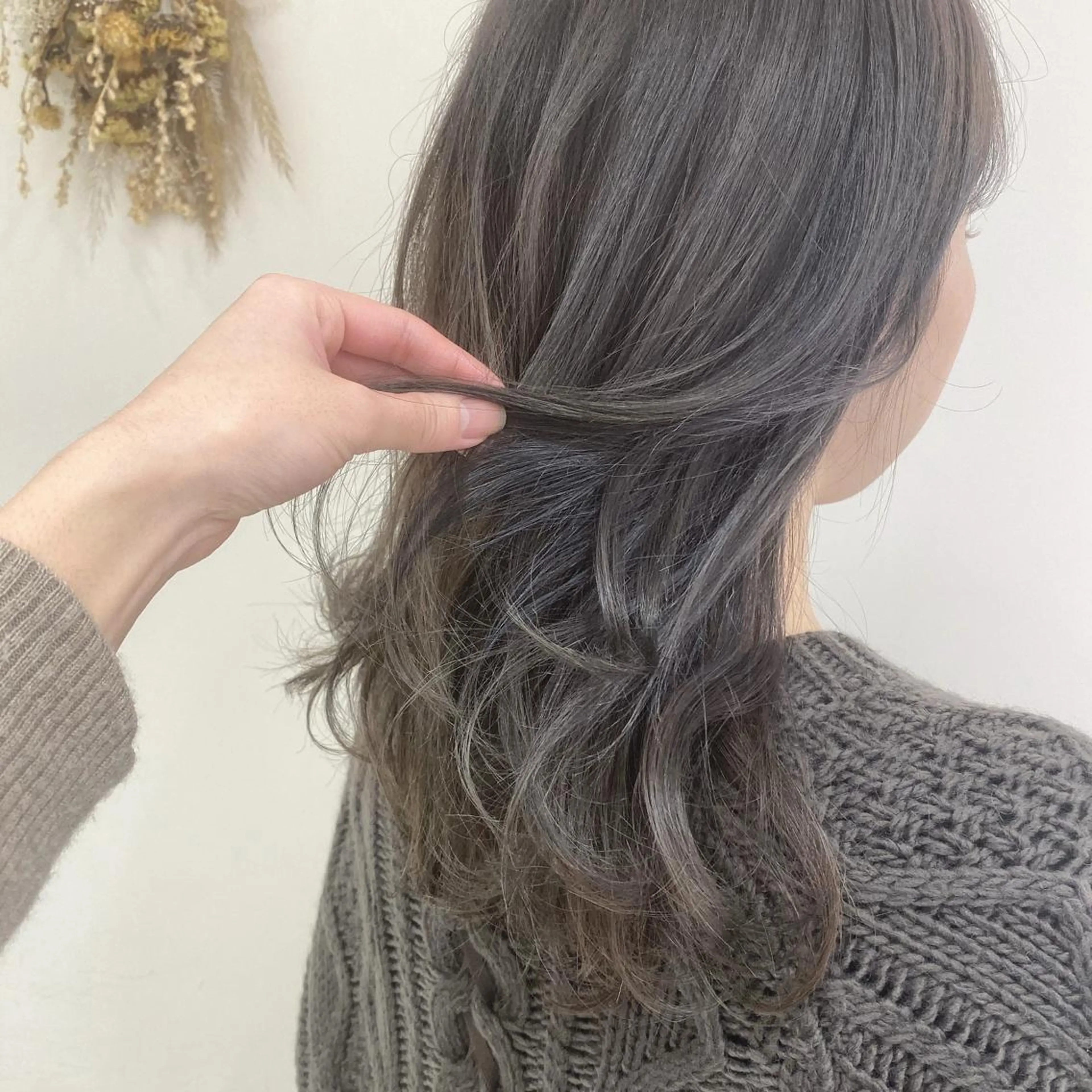 ミディアム カット ヘアカラー marju銀座 マージュギンザのヘアスタイル