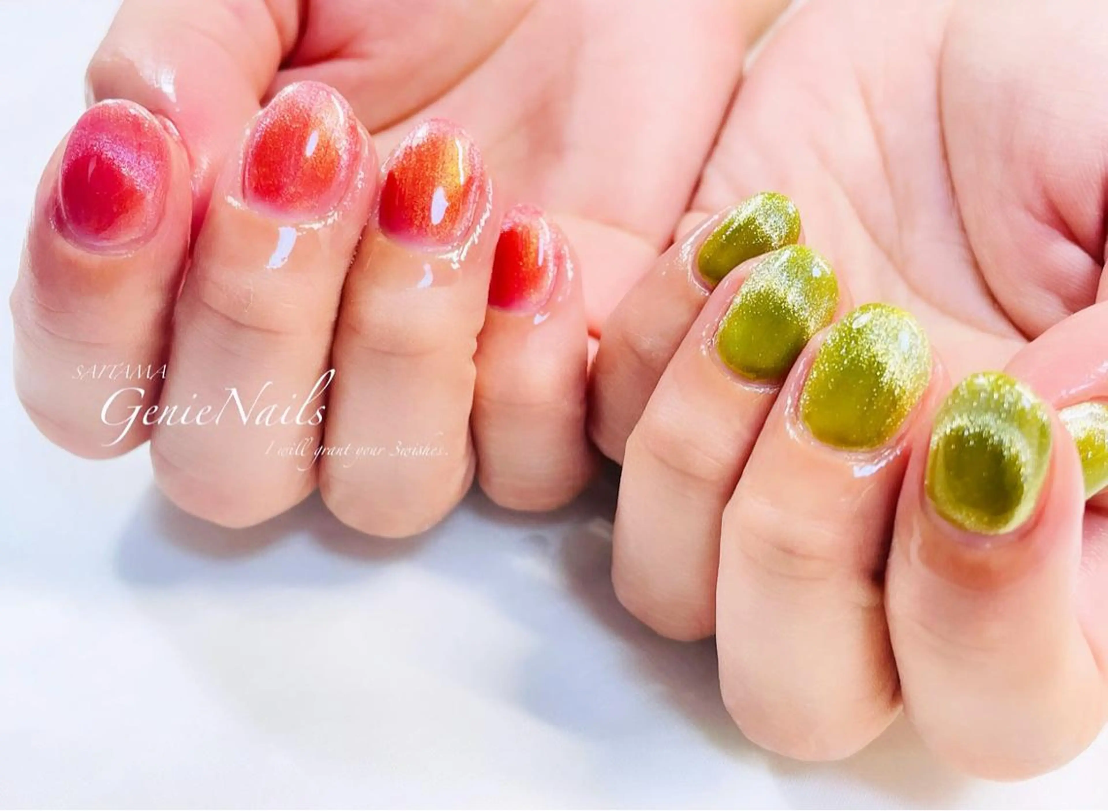 メンズ ネイル アートネイル フットネイル メンズネイル 持ち込み 冬ネイル Genie Nailsのネイルデザイン