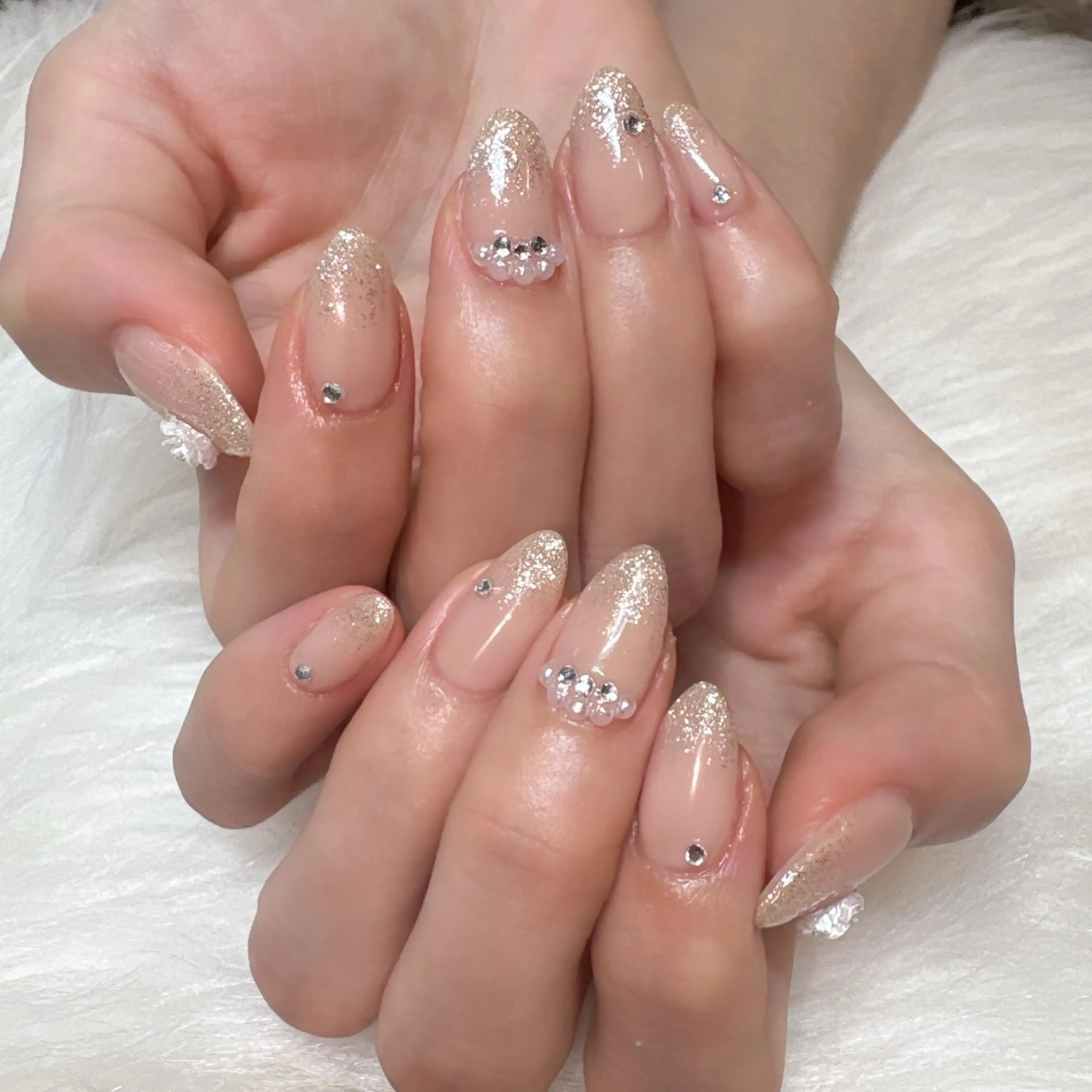 ネイル ハンドネイル ネイル/耳つぼ 🖤RIKOのネイルデザイン