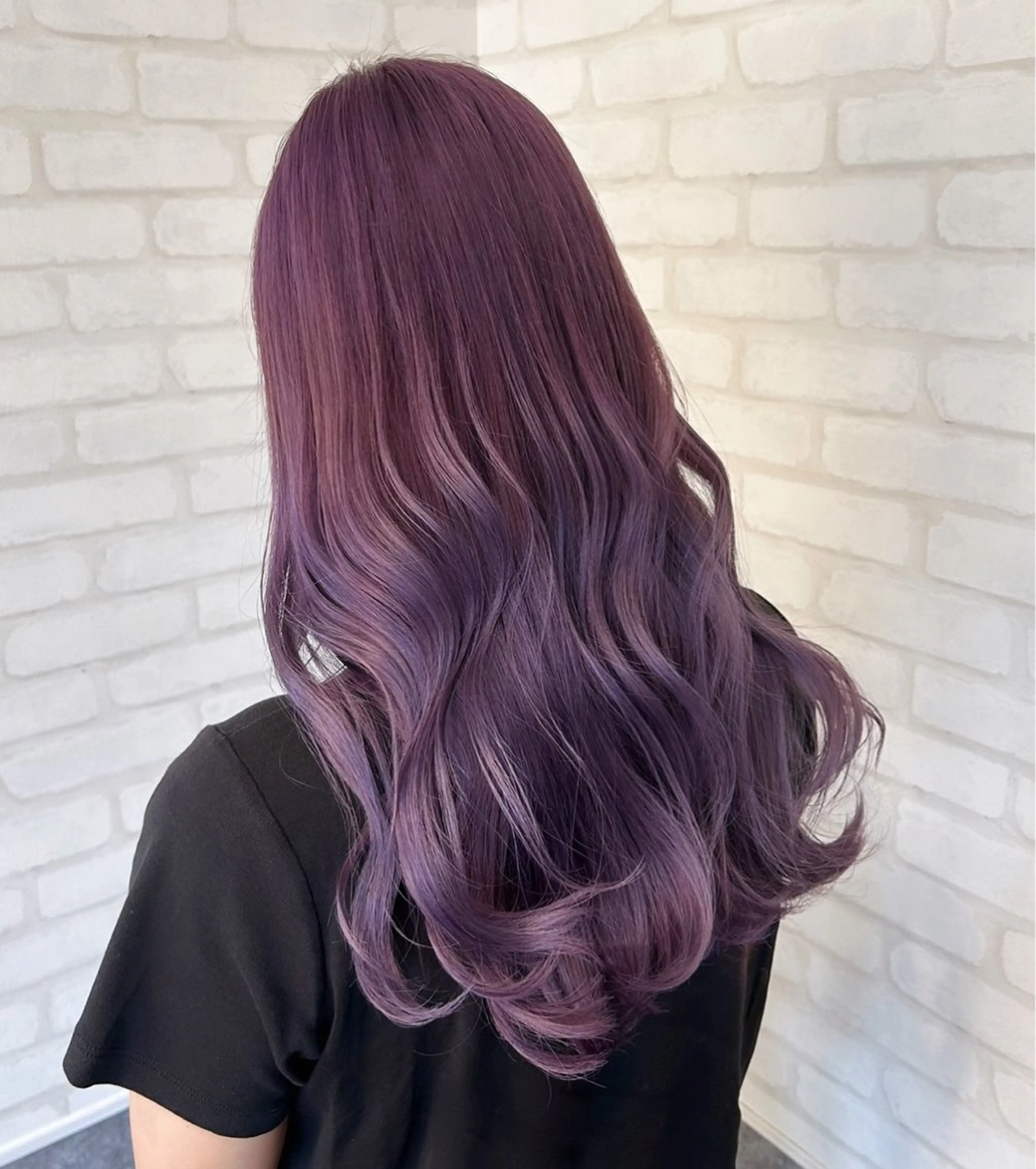 ロング ヘアカラー トリートメント 💛ブリーチで叶える 💛垢抜けカラー🌈のヘアスタイル