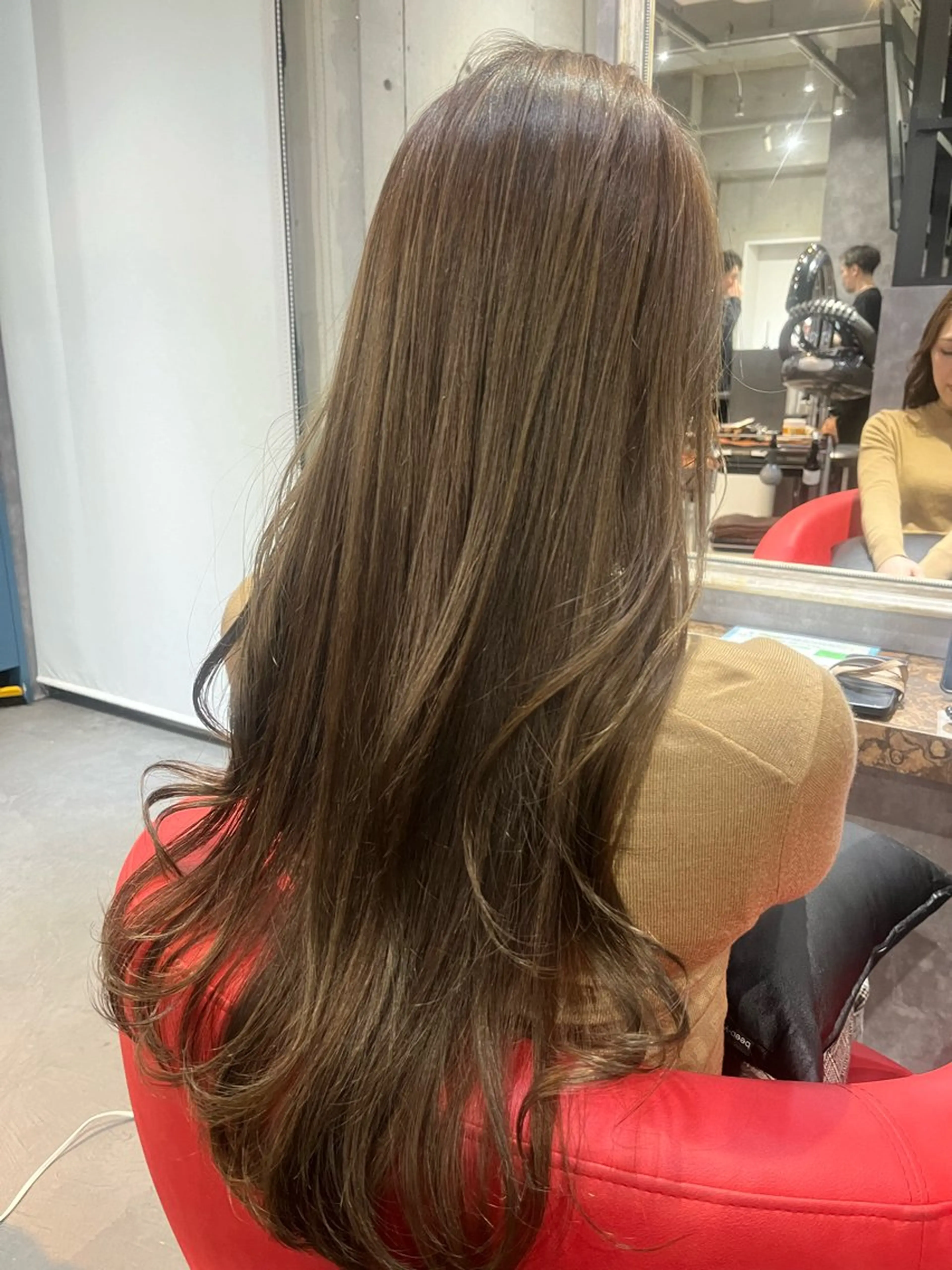 ロング カラー ヘアアレンジ カット ヘアカラー 駅チカ【ali'i】 アリイ花崎友美☘のヘアスタイル
