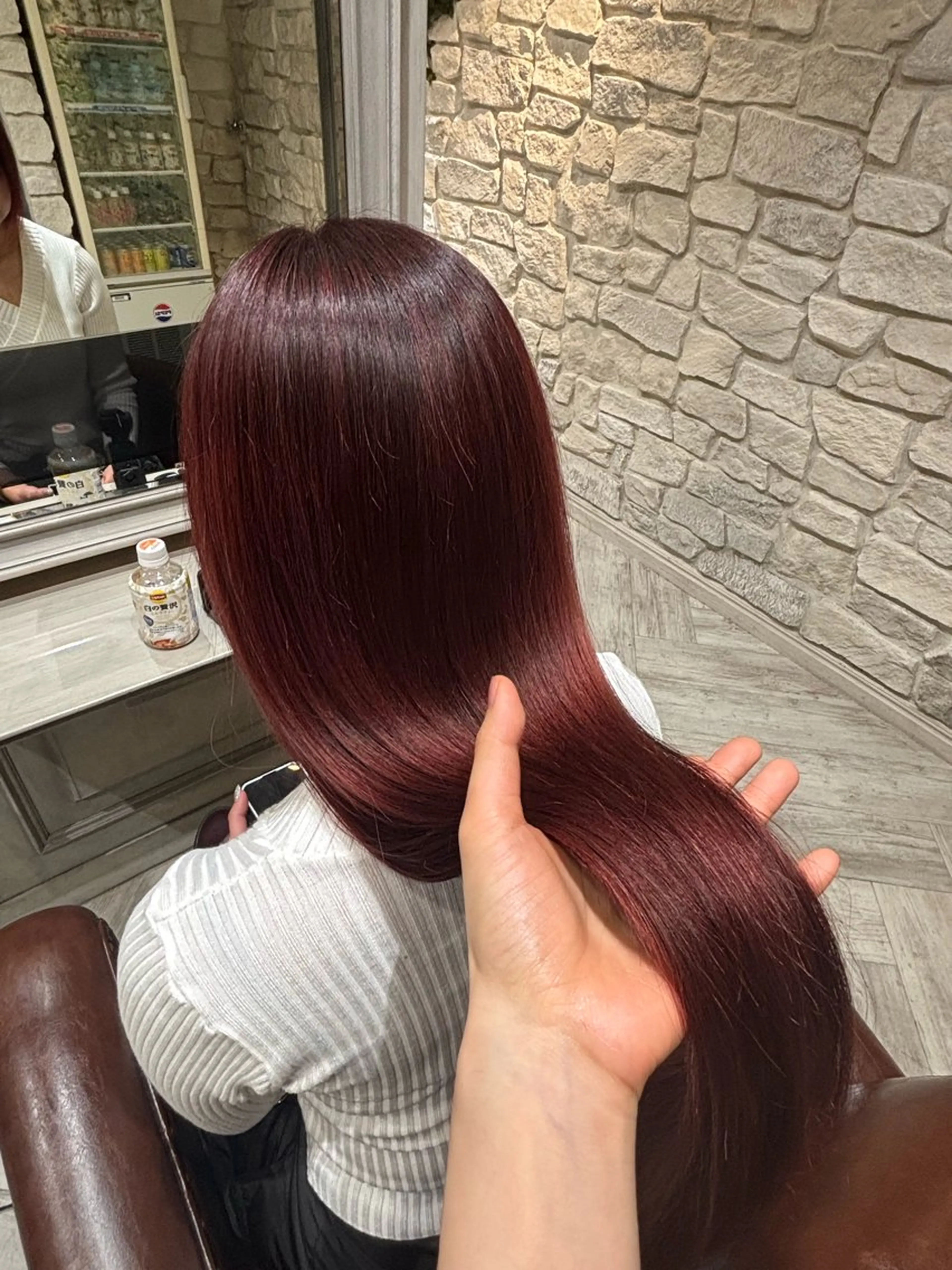 ロング カラー エドルカラー 縮毛矯正 ヘアカラー トリートメント 🫧‪大滝 いくみ🌿辻堂のヘアスタイル