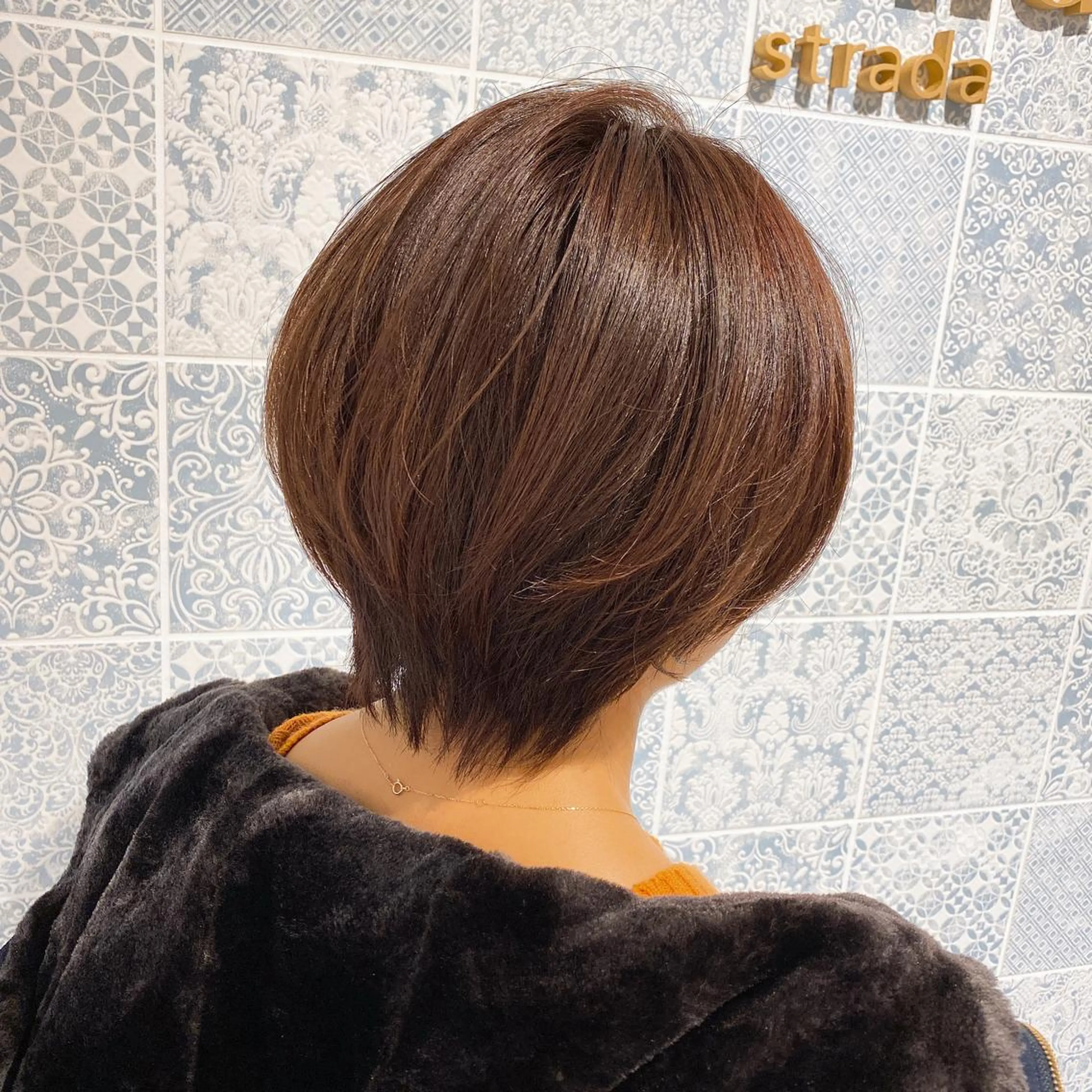 ショート カット ヘアカラー トリートメント lond strada所属・🌟モテ髪ショート 🌟店長　津賀涼のヘアスタイル