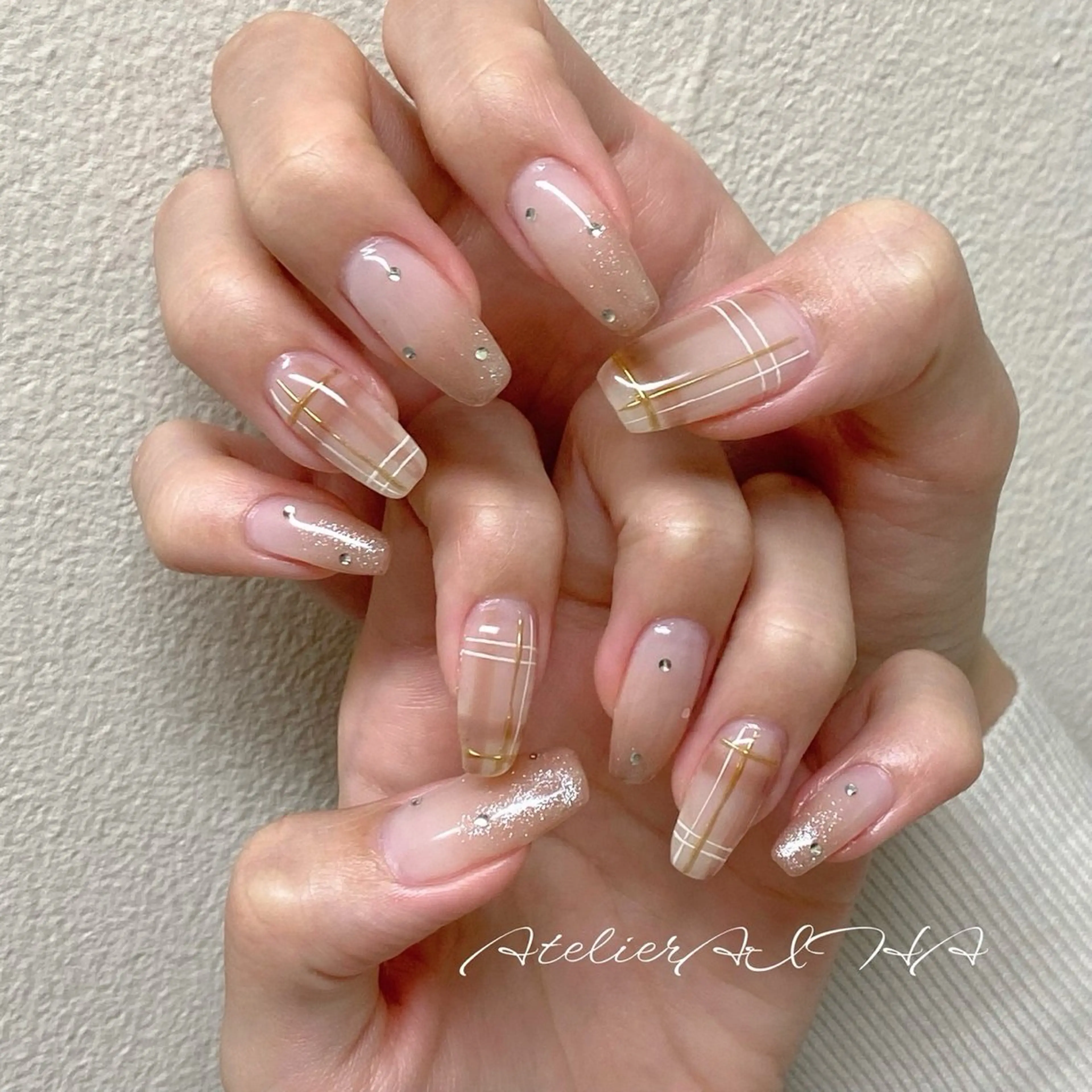 ネイル ハンドネイル アトリエAIHA所属・アトリエAIHA★ フィルイン推奨サロンのネイルデザイン