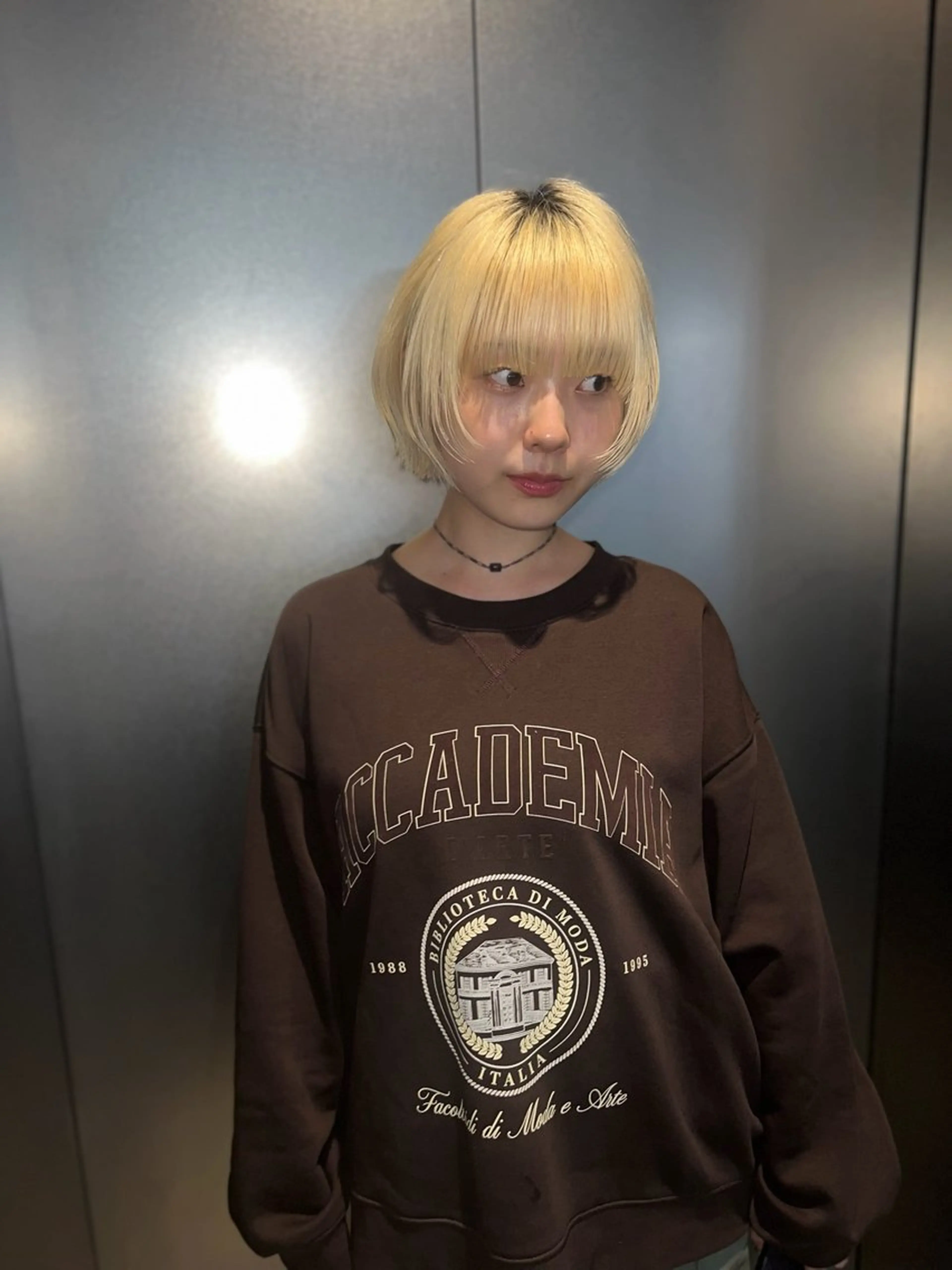 ダブルカラーの写真