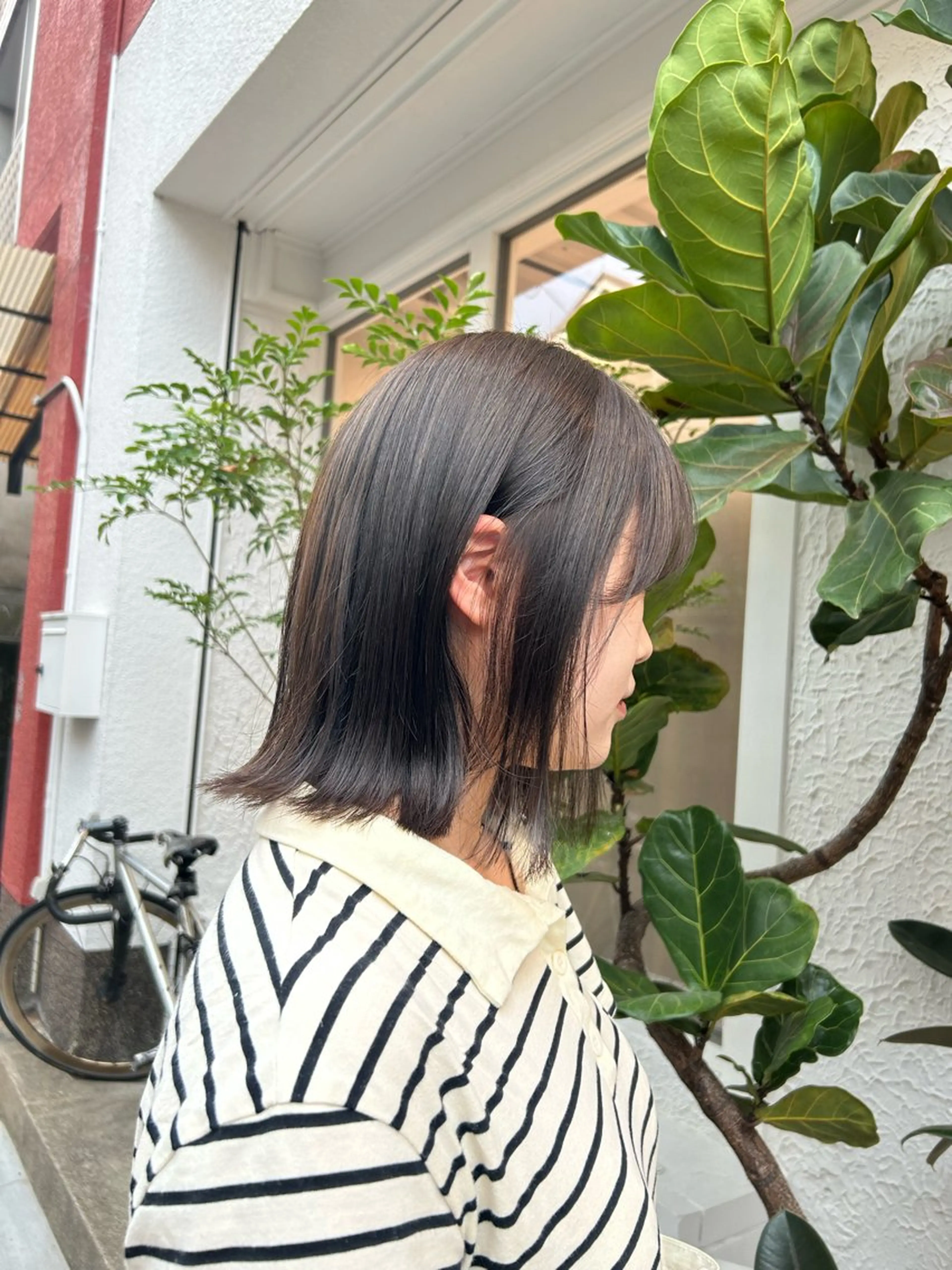 ミディアム カラー LOVEST  井上 亜未/ 暖色のヘアスタイル