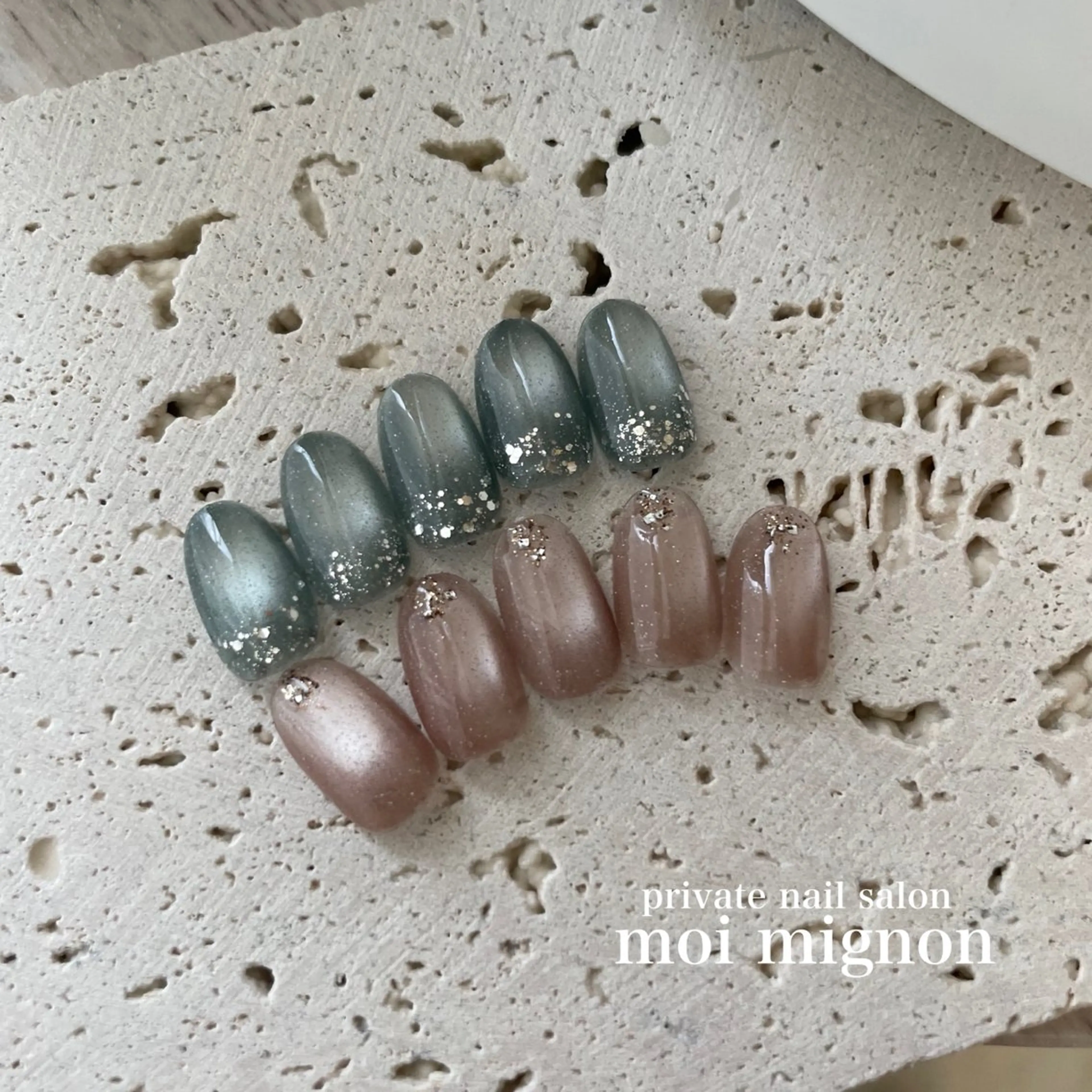 マグネット/ミラーネイルの写真