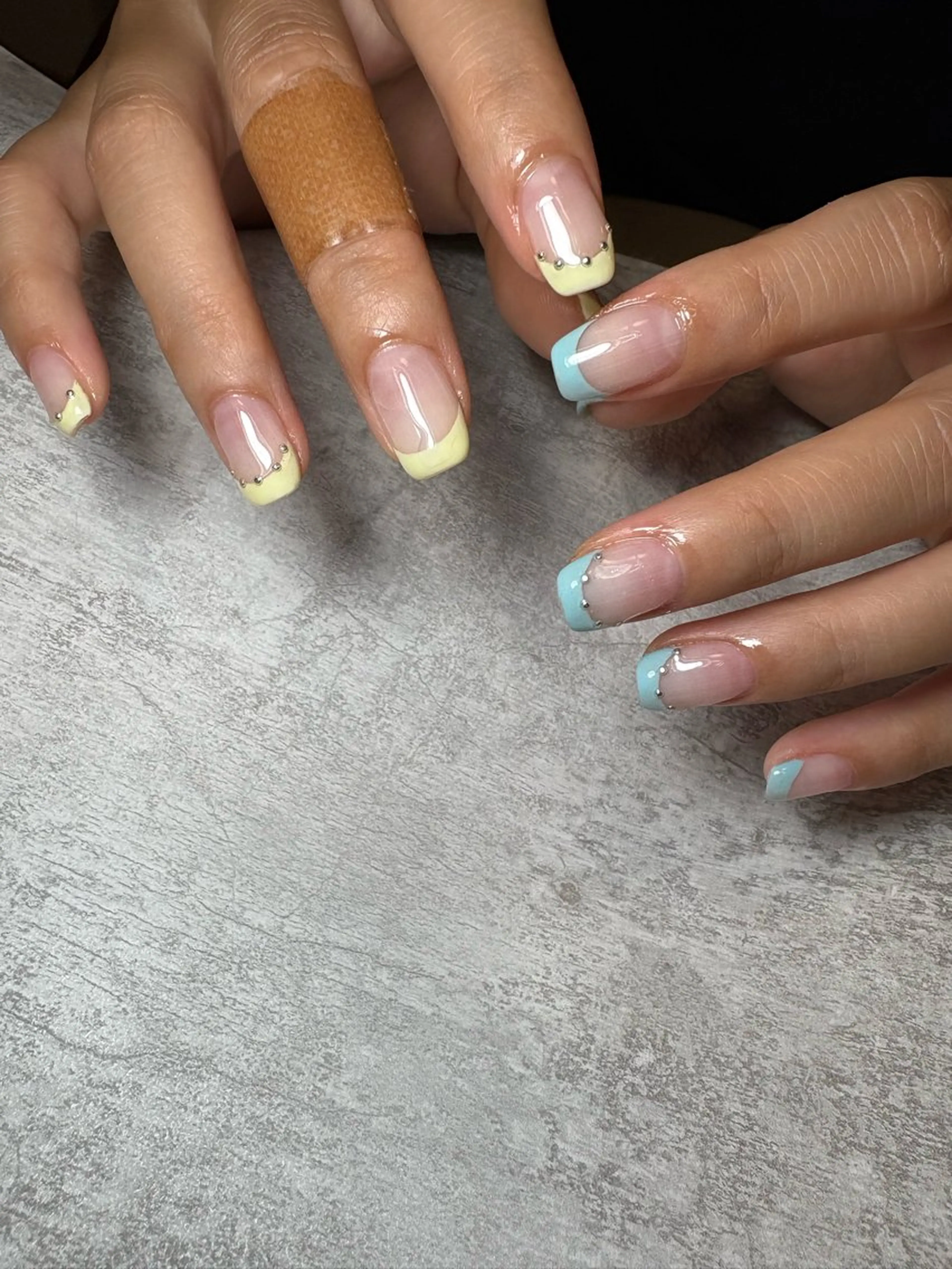 ネイル フレンチネイル 持ち込み BEAUTY GARDEN 【nail salon unseul】所属・nana .のネイルデザイン