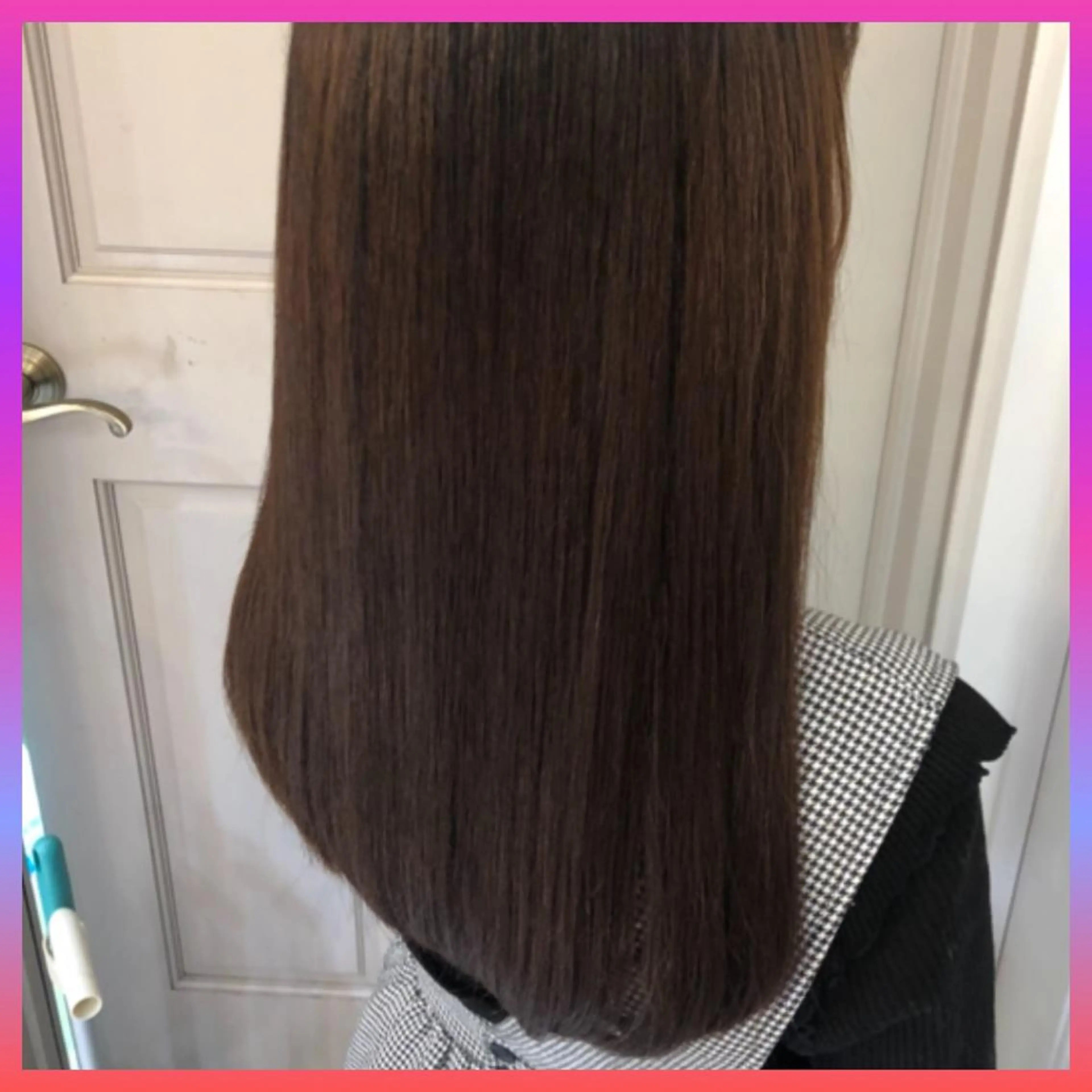 セミロング 髪質改善縮毛矯正 リピートNo.1米倉のヘアスタイル