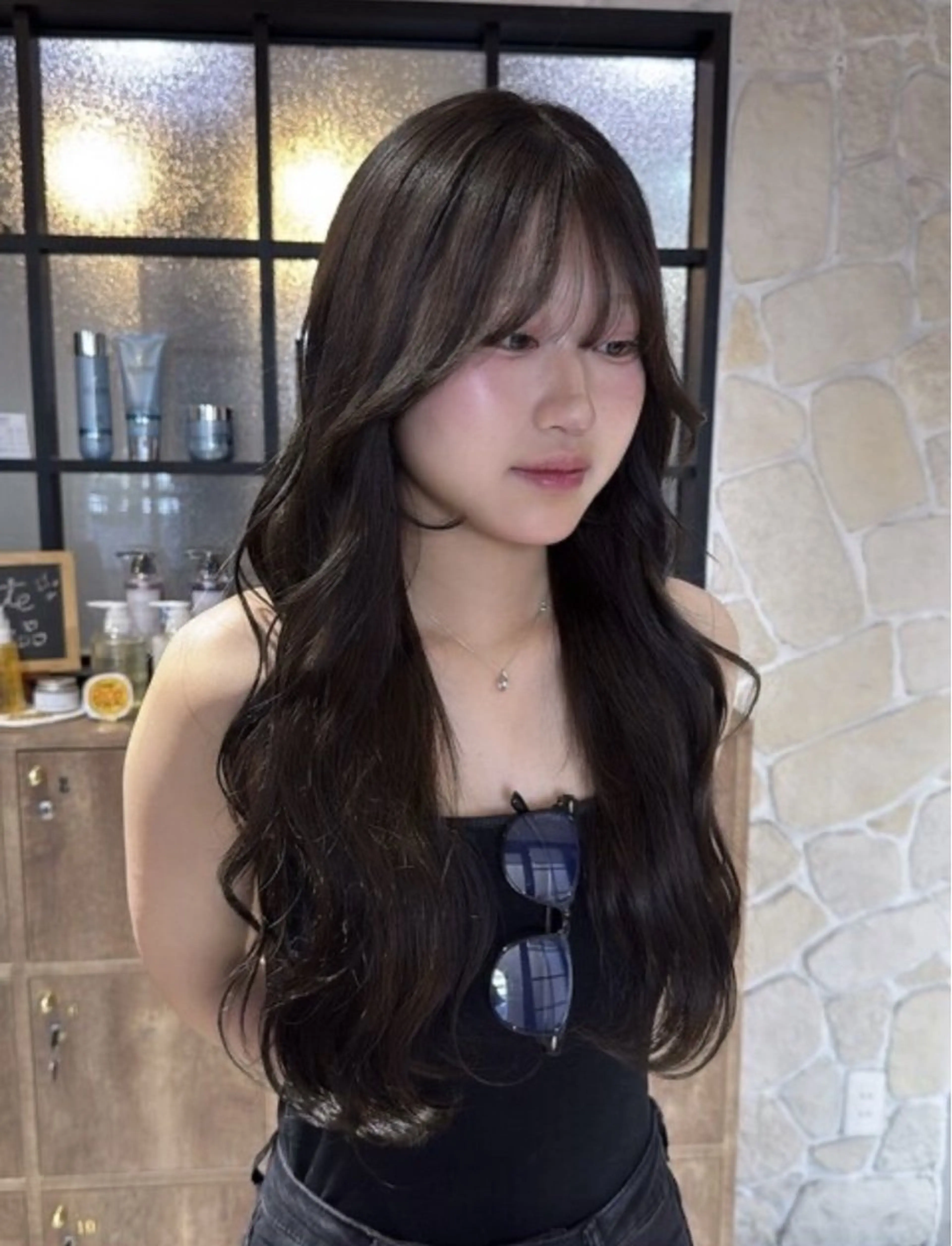 《就活応援ꉂꉂ📣》暗髪カラー🐈‍⬛の写真