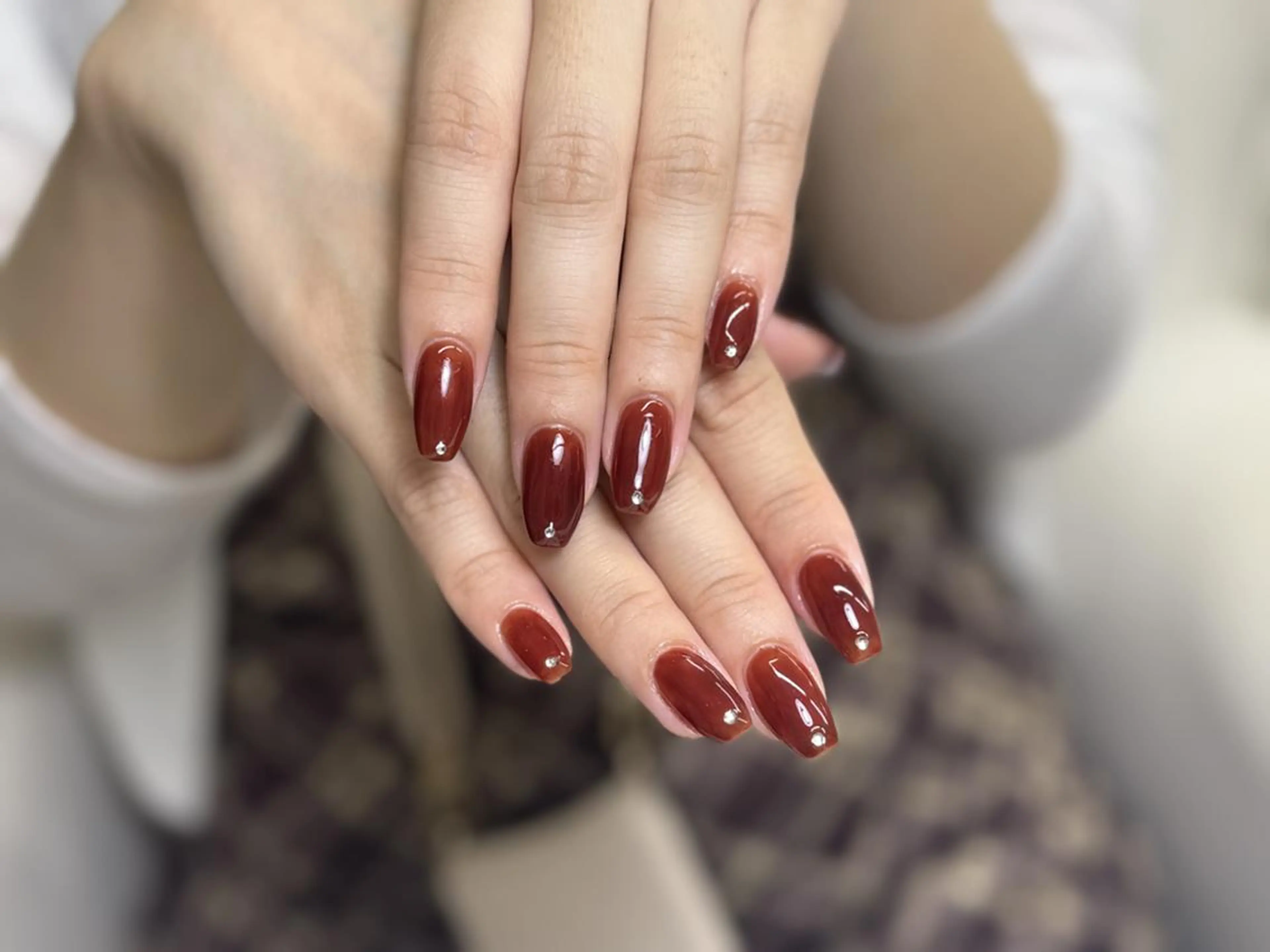 ネイル ハンドネイル 💕ジュニア研修担当 🩷のネイルデザイン