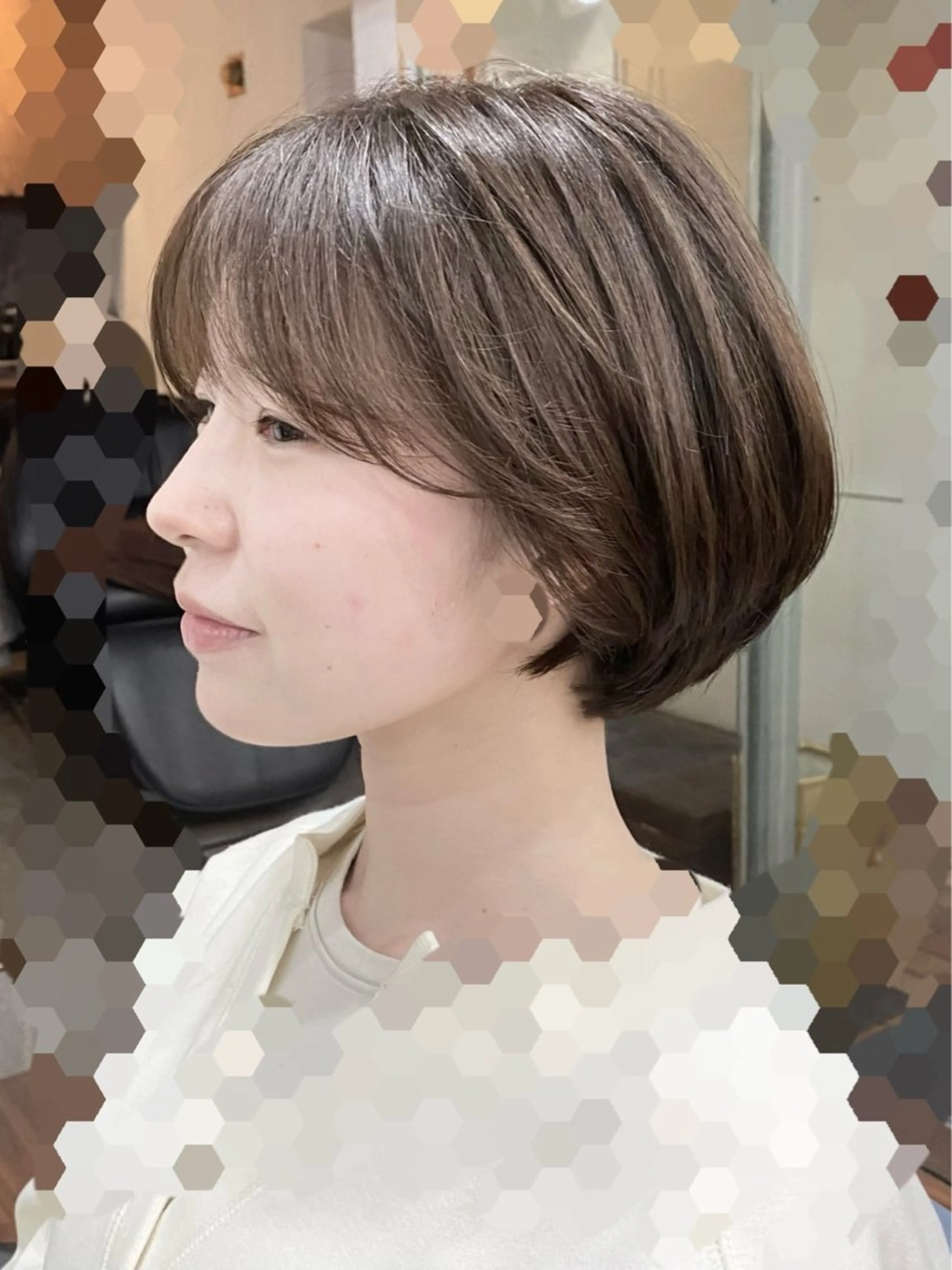 ショート 髪質改善ヘアエステサロンOPSIA所属・髪質改善🌸 タケウチハナノのヘアスタイル