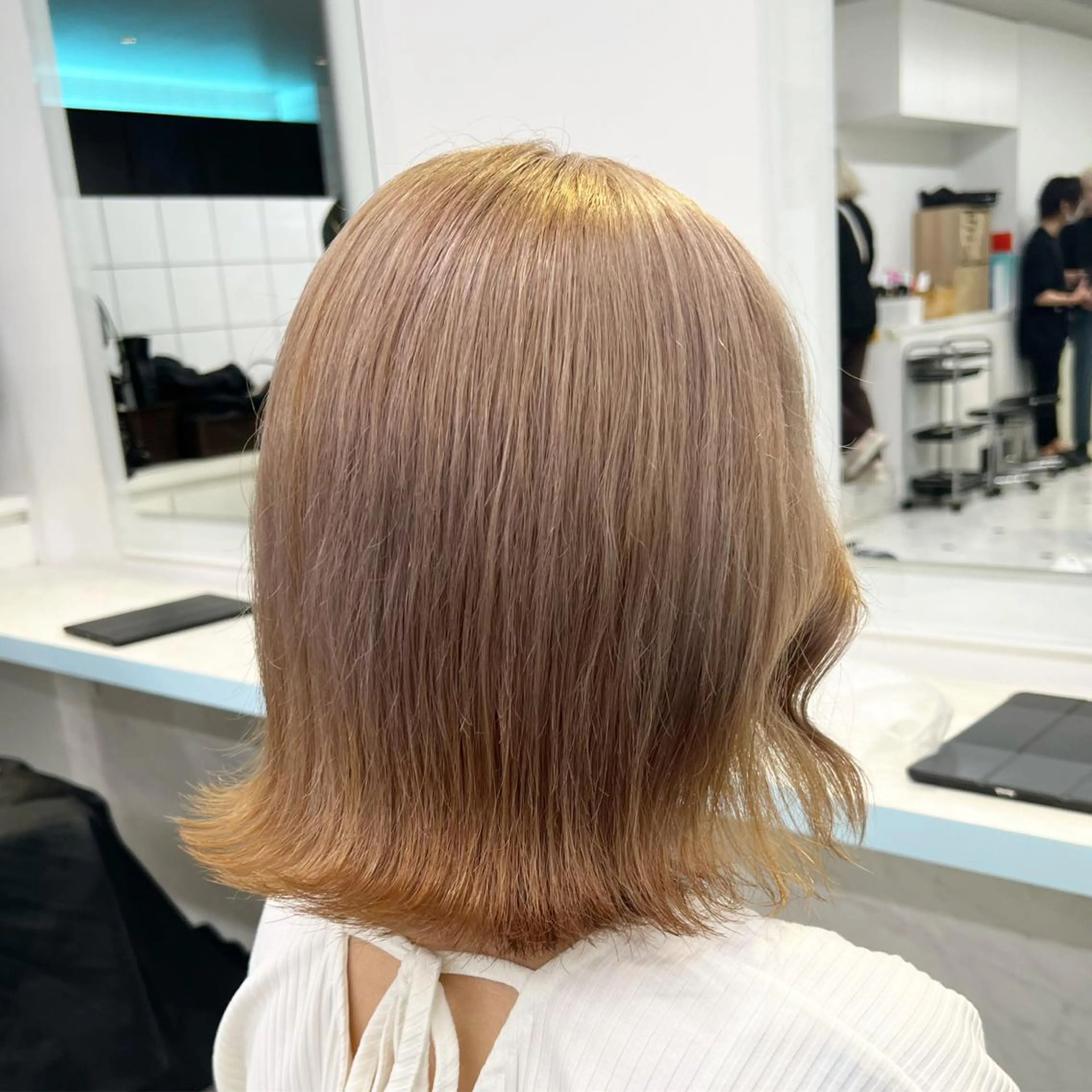 ロング カット 🤍大人っぽ韓国暗髪 🤍Asuka🤍のヘアスタイル