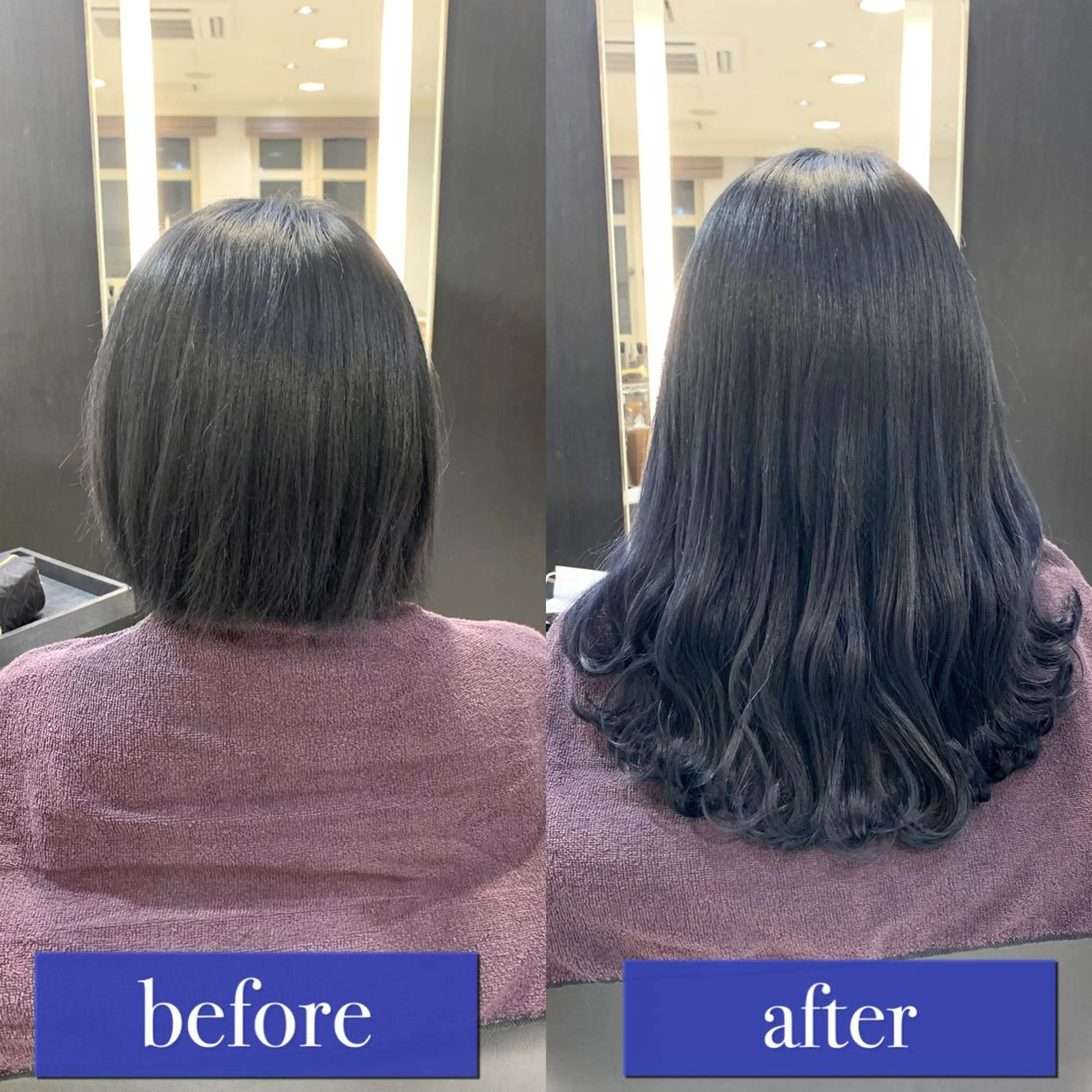 ロング カラー シールエクステ エクステ エクステ　ユノキ リョウタのヘアスタイル
