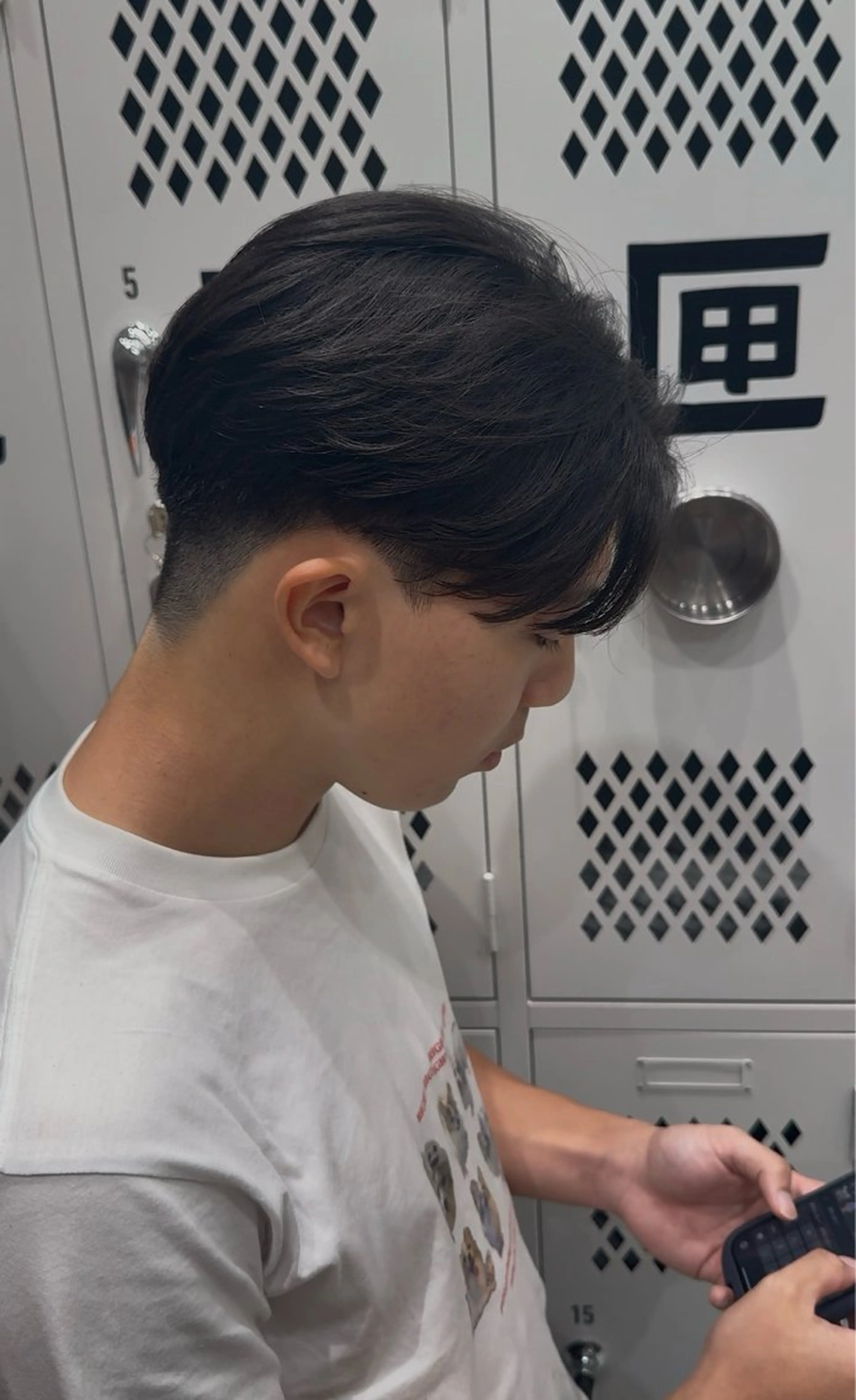 パーマ メンズ カット パーマ トリートメント 当日予約⭕️ fifth渋谷太田のヘアスタイル