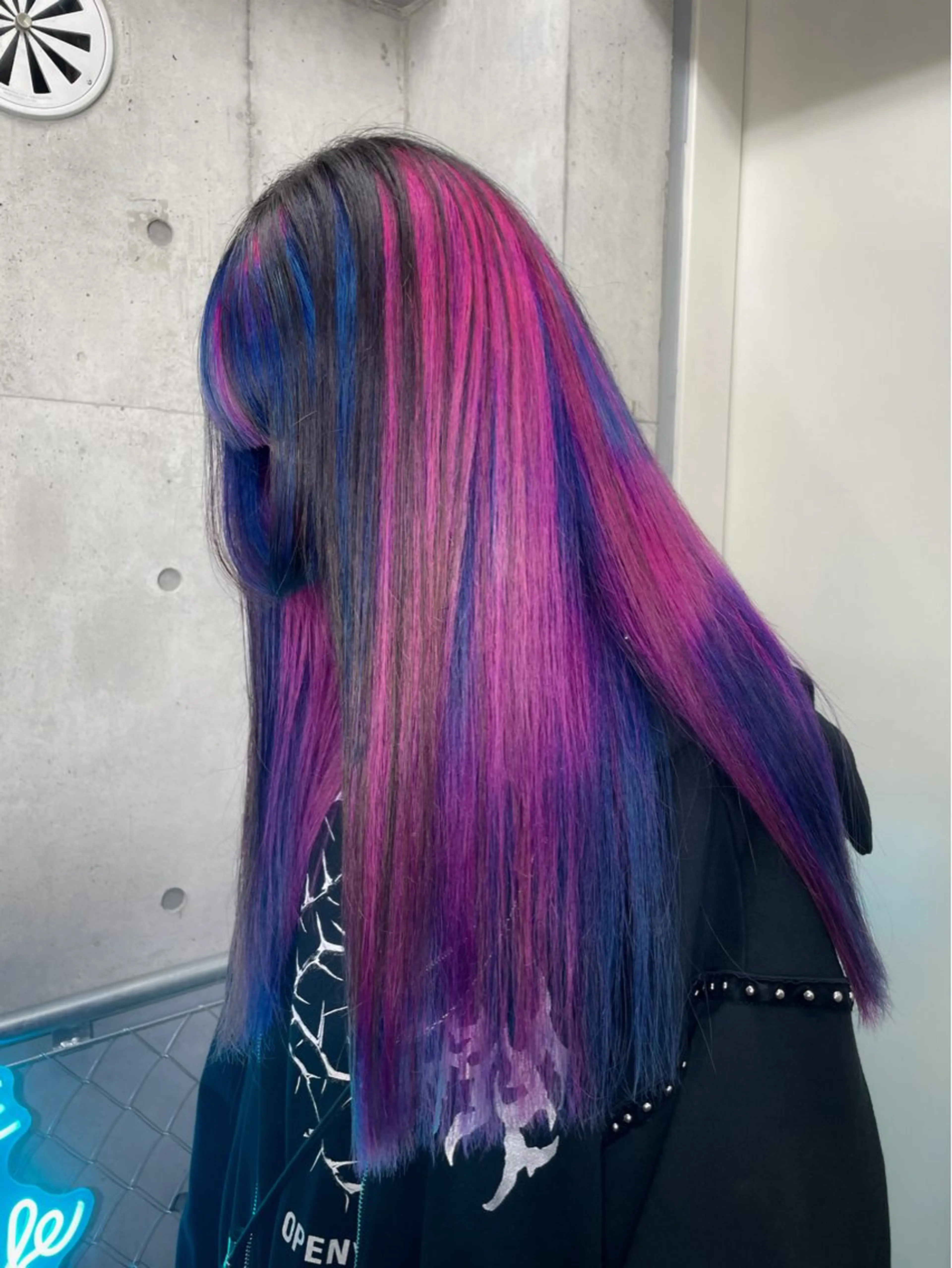 ロング ヘアカラー ⛓️ブリーチ・ウルフ 特化⛓️MAKIのヘアスタイル