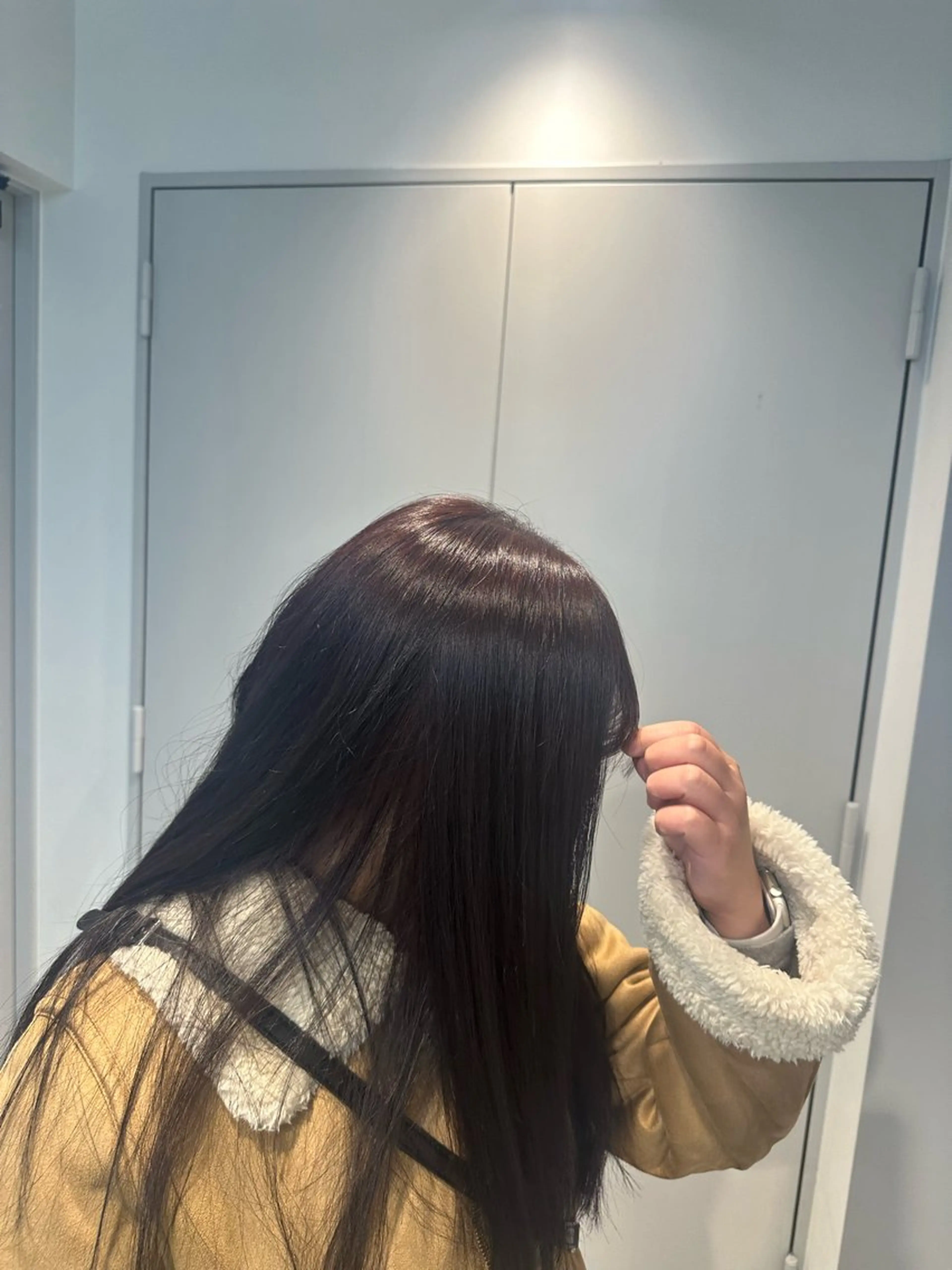 ロング ヘアカラー トリートメント fifth 栄　メンズサロン所属・🌀メンズパーマ職人 🌀北村涼のヘアスタイル