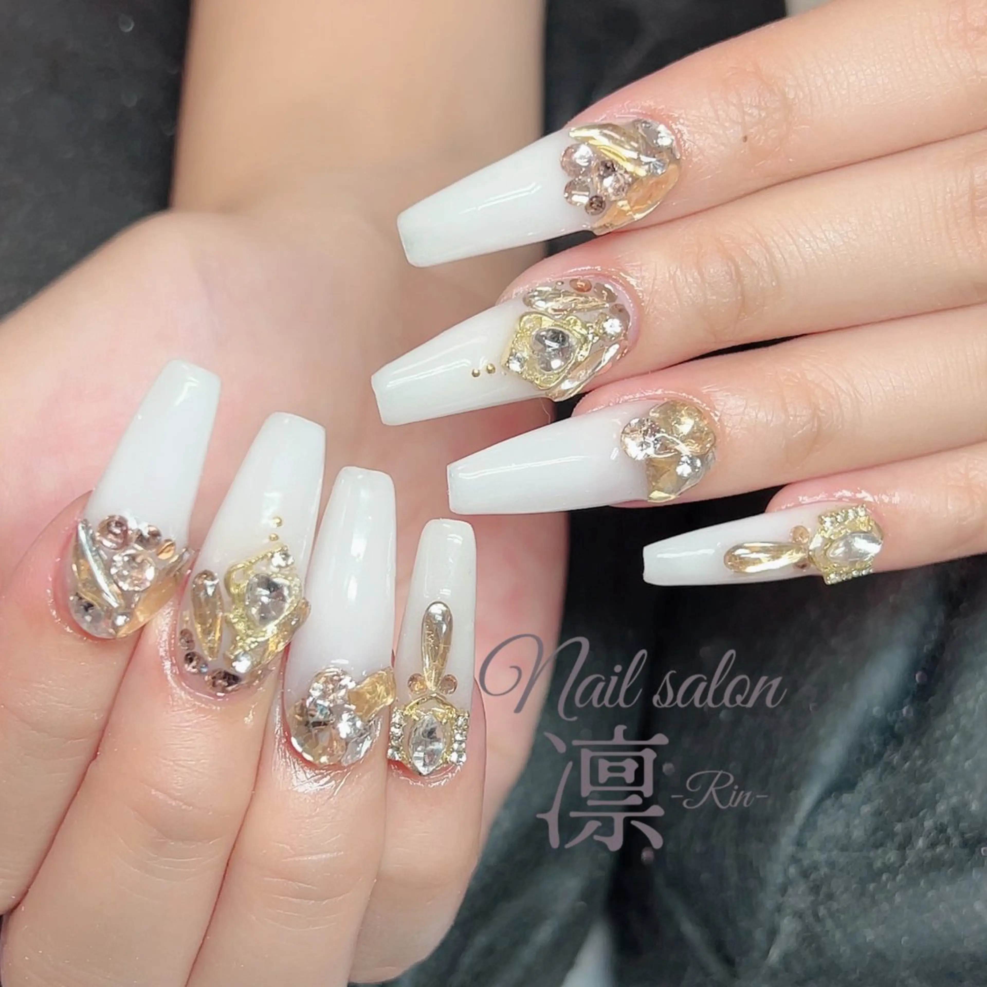 ネイル スカルプネイル private salon凛のネイルデザイン