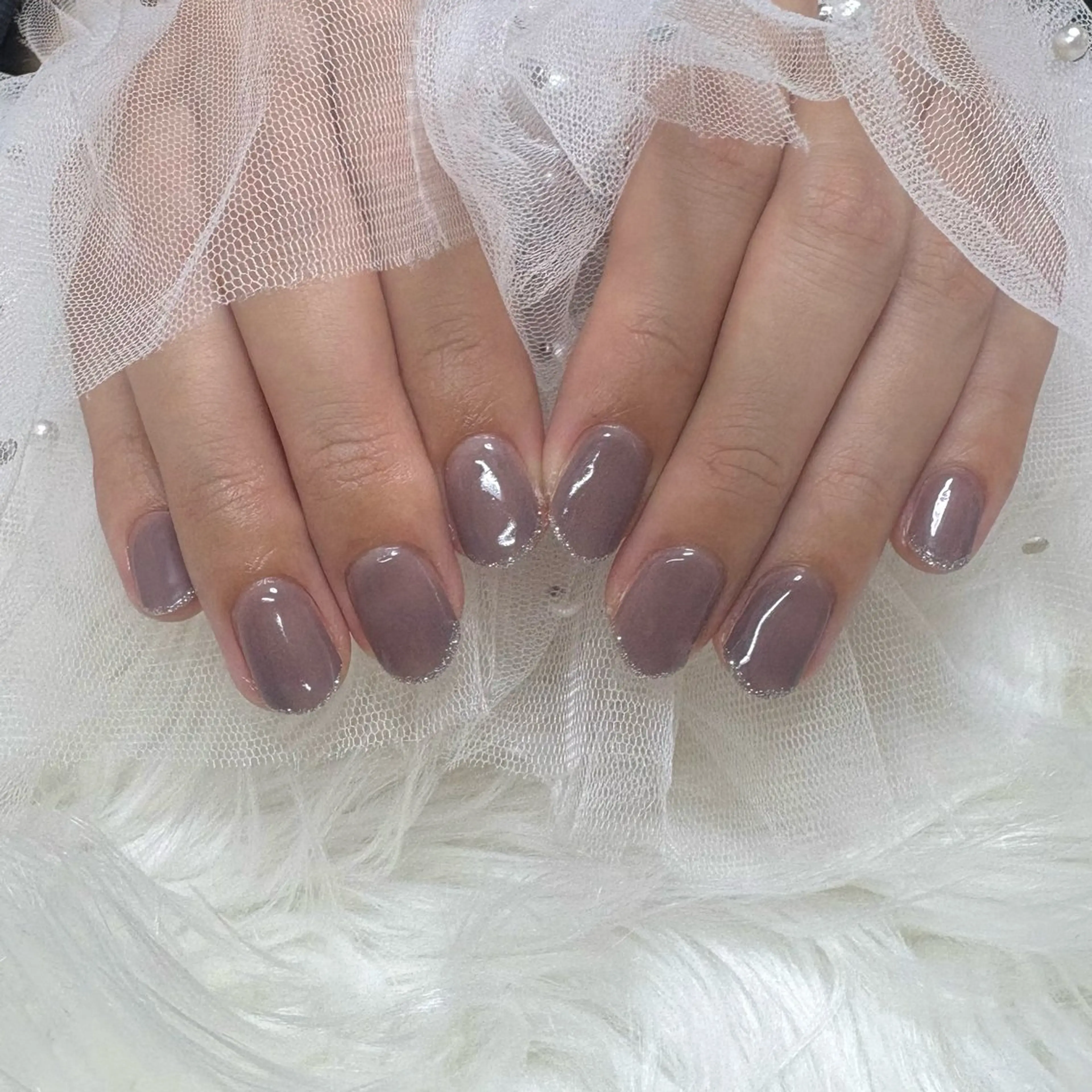 ネイル ラメ(グリッター) ハンドネイル SHINE nail salonのネイルデザイン