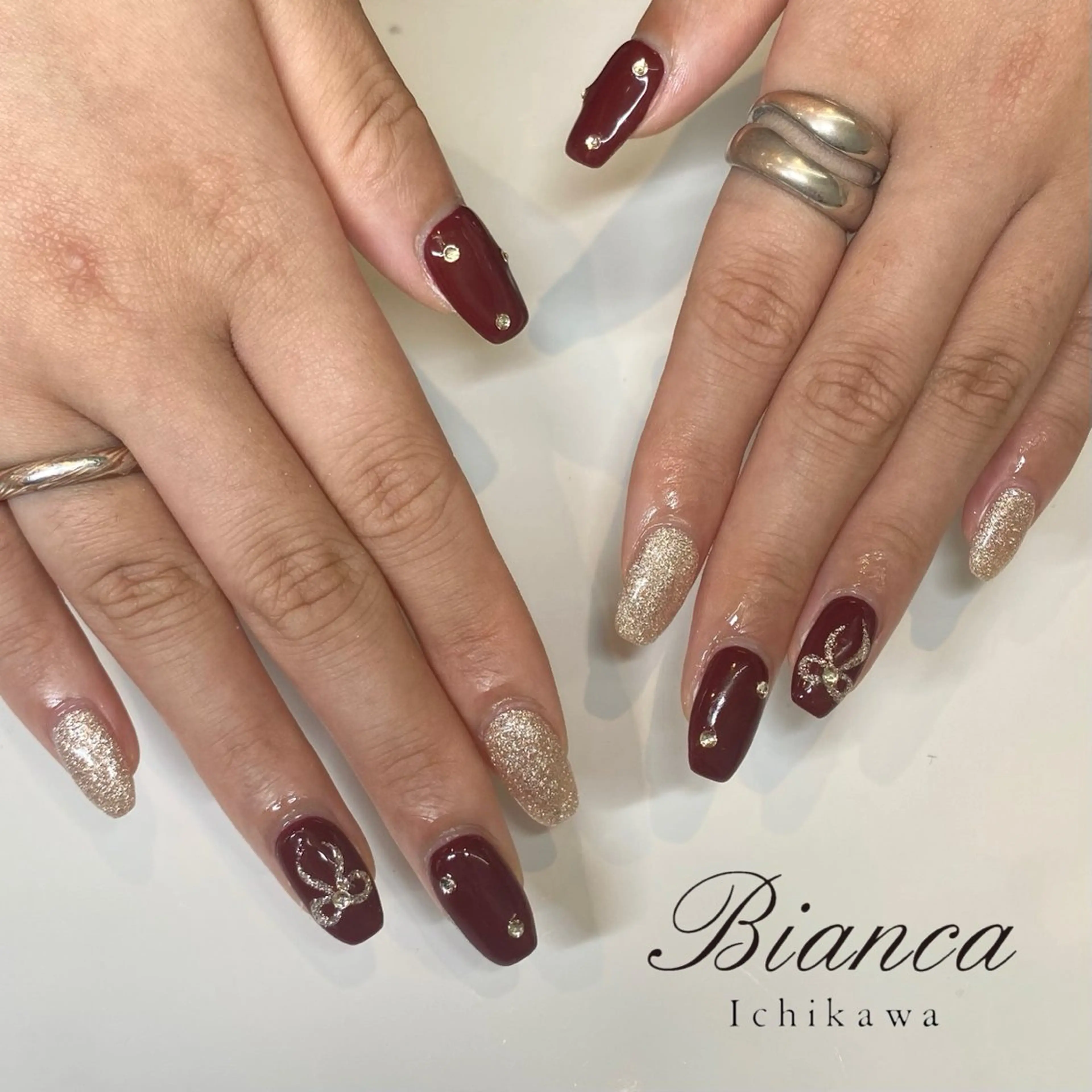 ネイル ハンドネイル Bianca 石井🎀のネイルデザイン