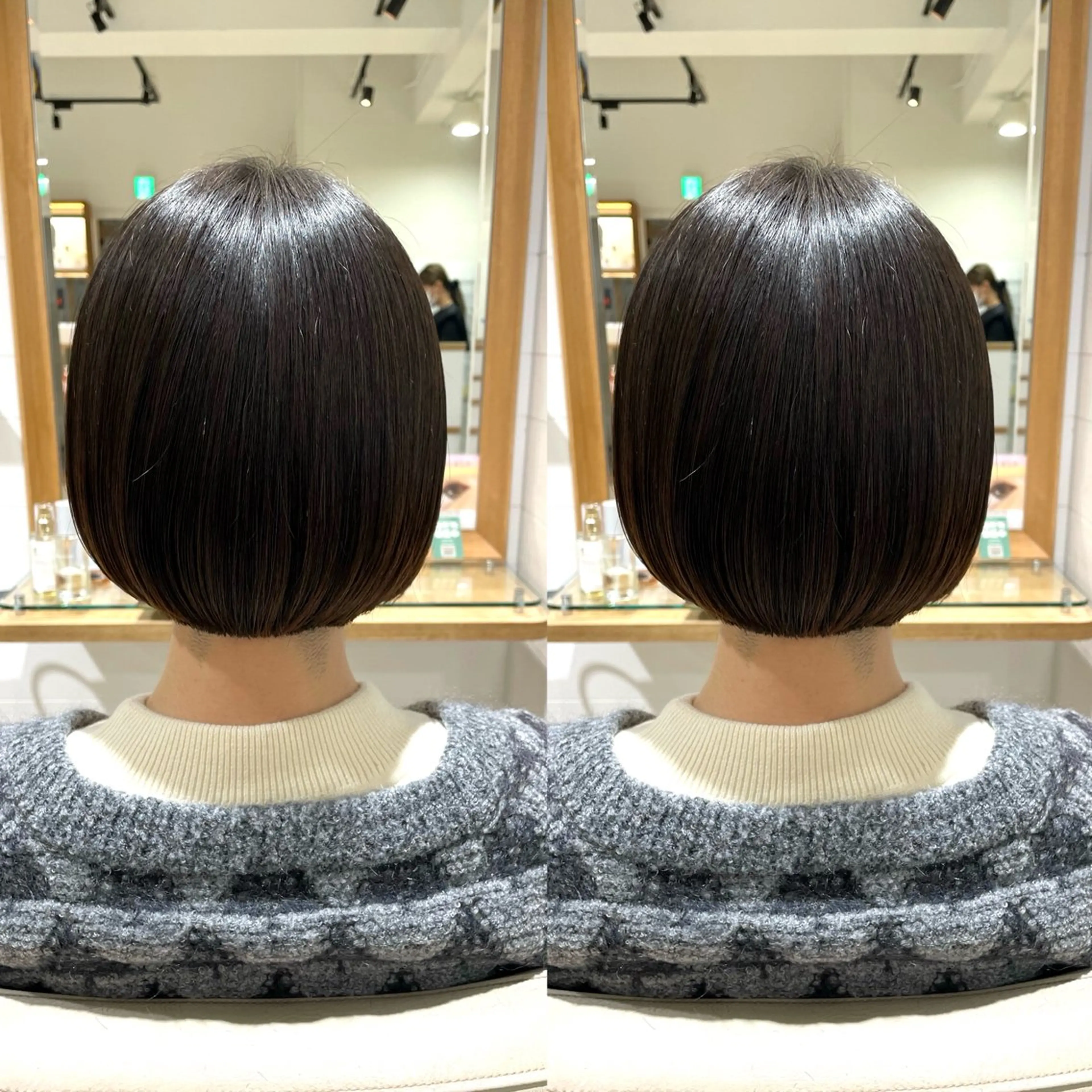 ミディアム スズキ マリのヘアスタイル