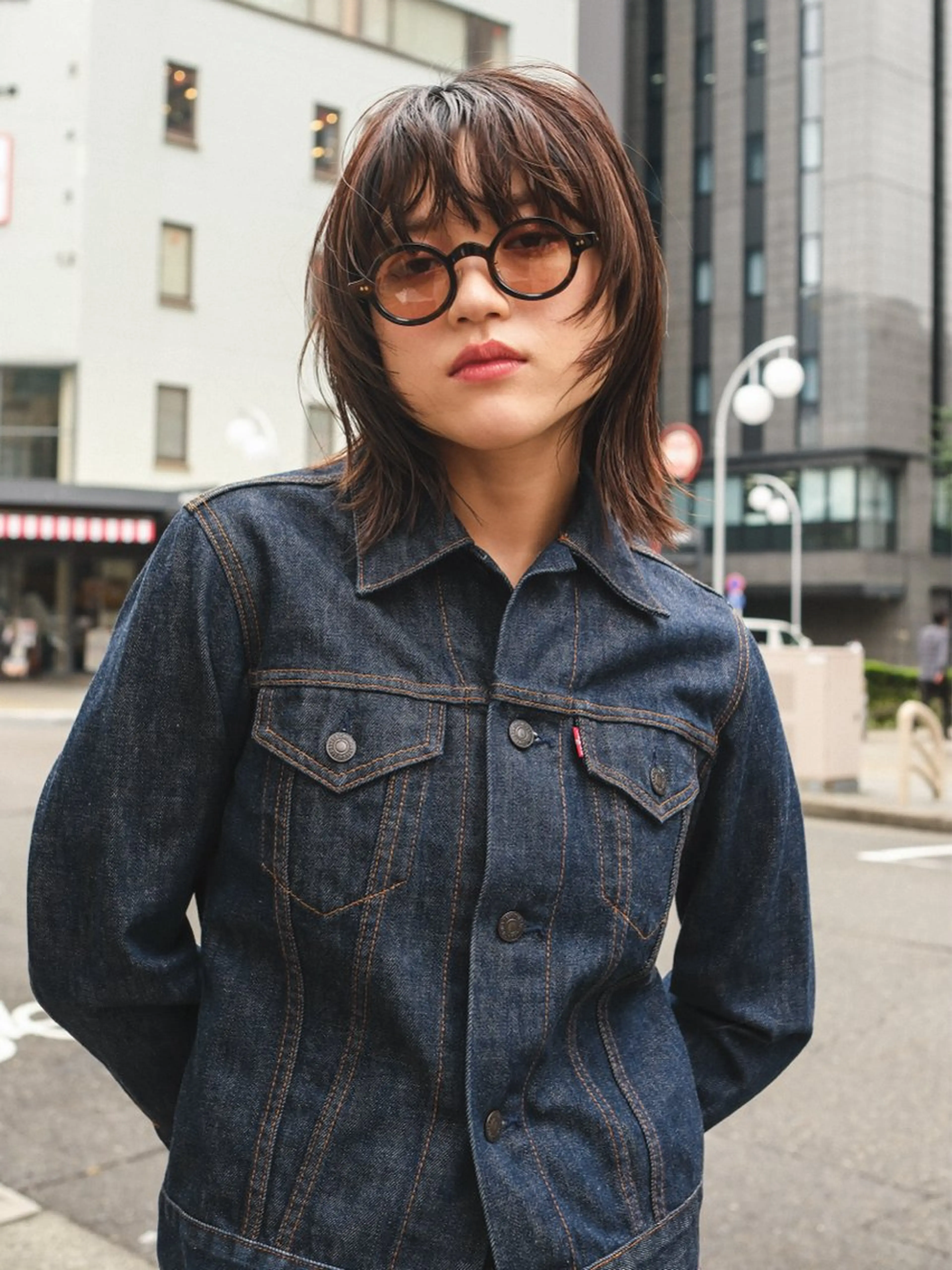 ミディアム カラー カット ヘアカラー 栄・伏見 JOULE'Sのヘアスタイル