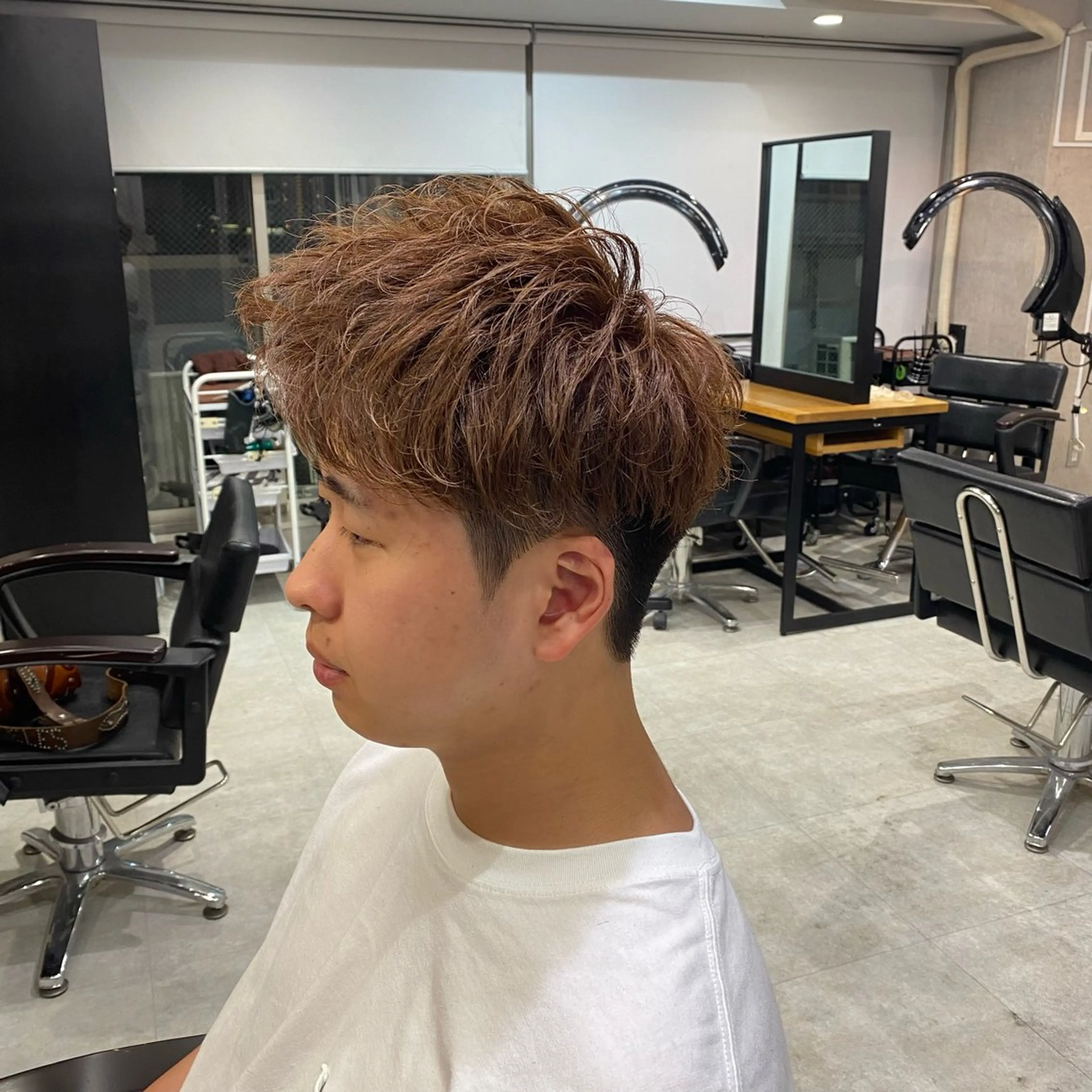 ショート カラー メンズ カット ヘアカラー 🐉『メンズ美容師』 吉田龍星🐉のヘアスタイル