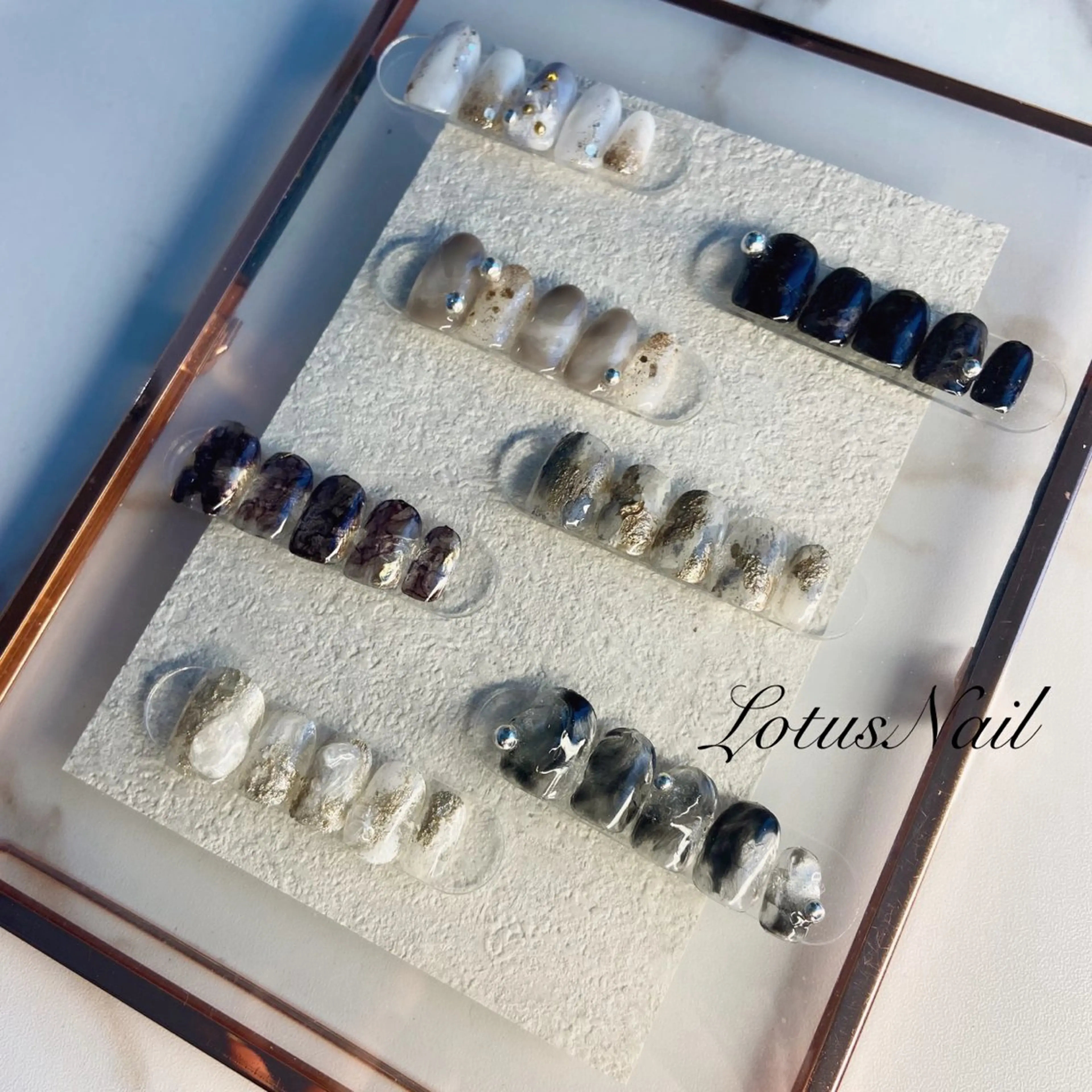 ネイル ニュアンスネイル ハンドネイル Lotus Nailのネイルデザイン