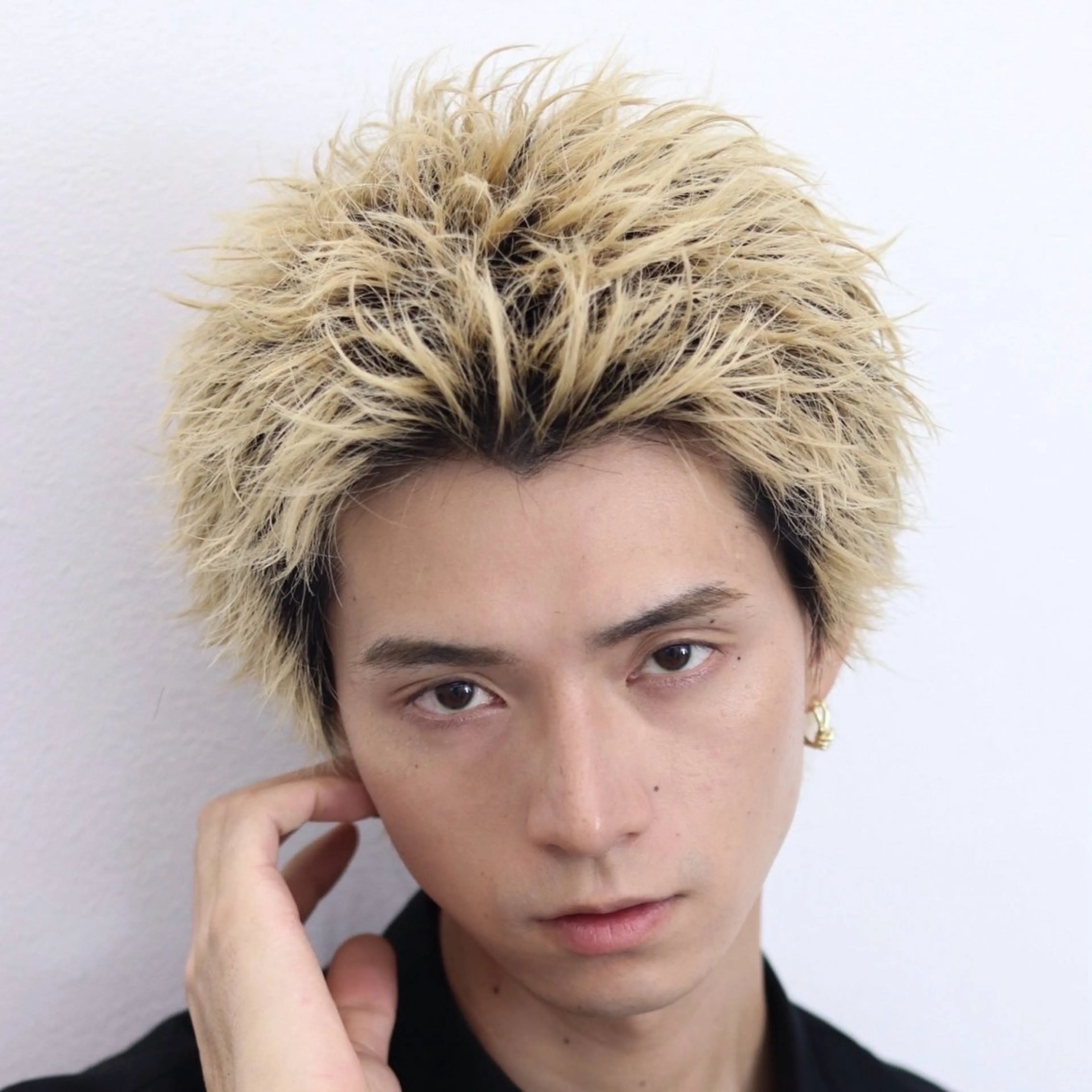 ショート カラー パーマ メンズ 似合わせカット カット 🔥メンズ🔥かっこ いいが正義！代表柿崎のヘアスタイル