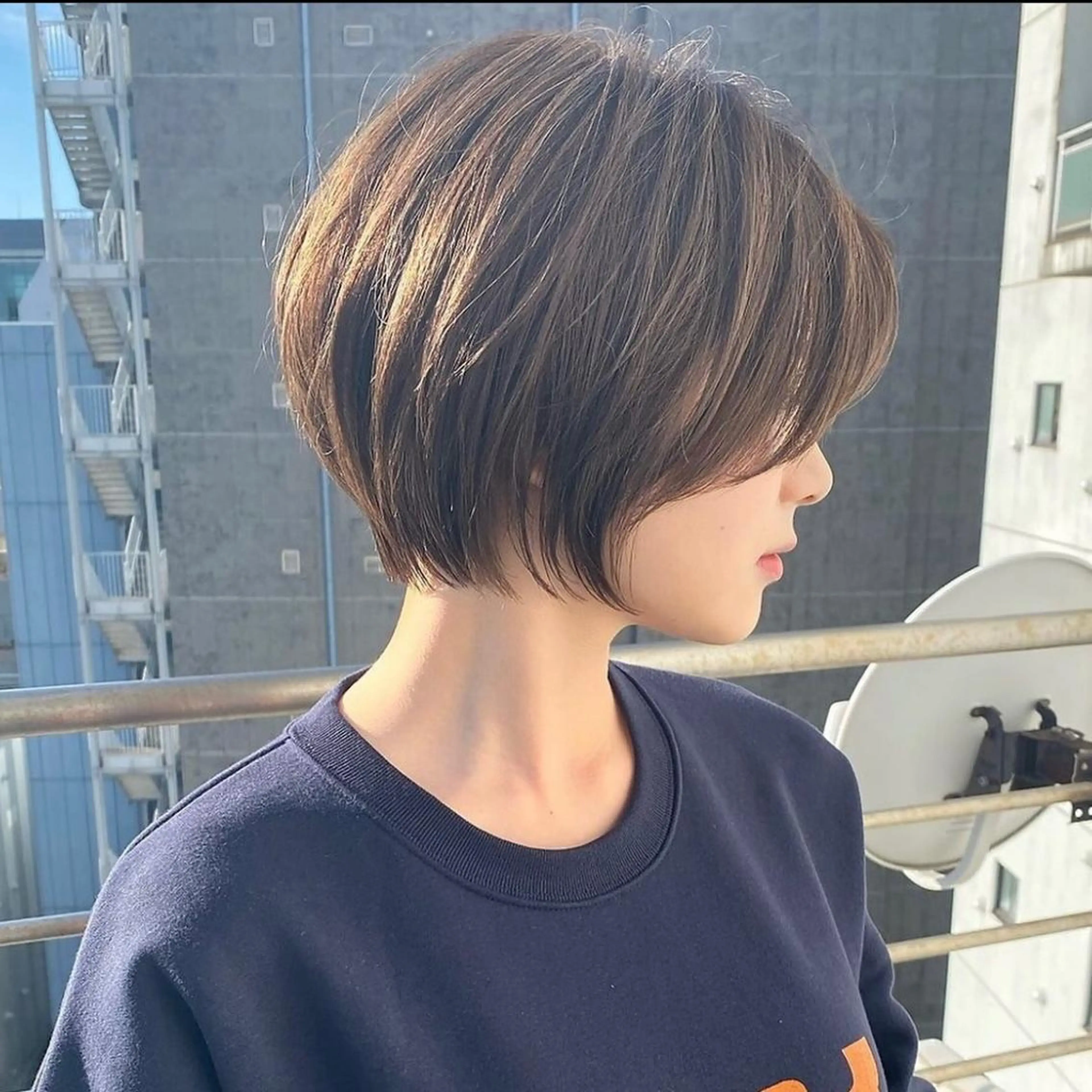セミロング カット ヘアカラー トリートメント サロウィン銀座RAYⅡ所属・❣️髪質改善/ 美髪矯正/沼座悠人のヘアスタイル