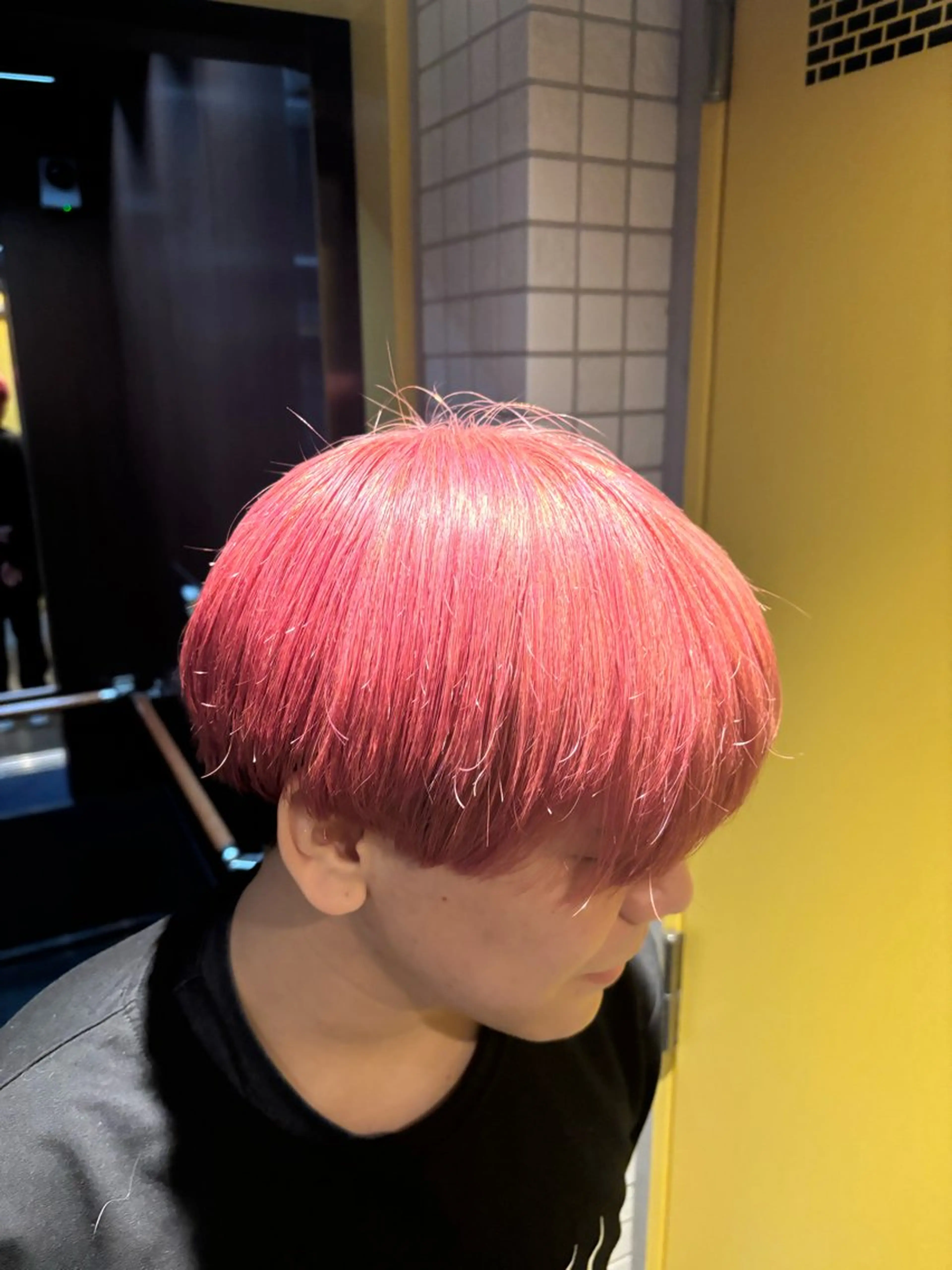 カラー 外国人風ヘア ×18歳美容師ルイヤのヘアスタイル