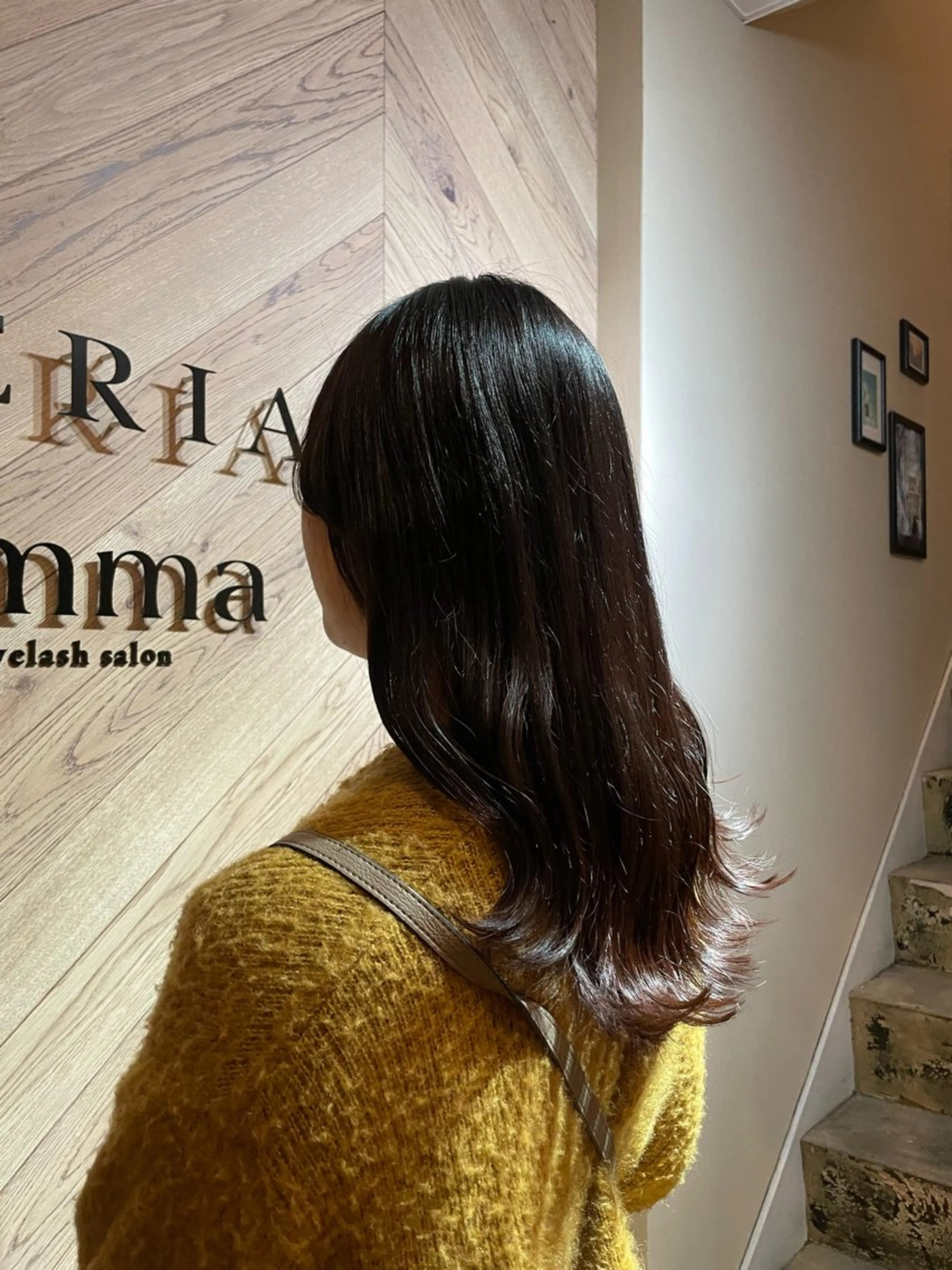 ミディアム 💛FERIAあべの 永川さやか💛のヘアスタイル