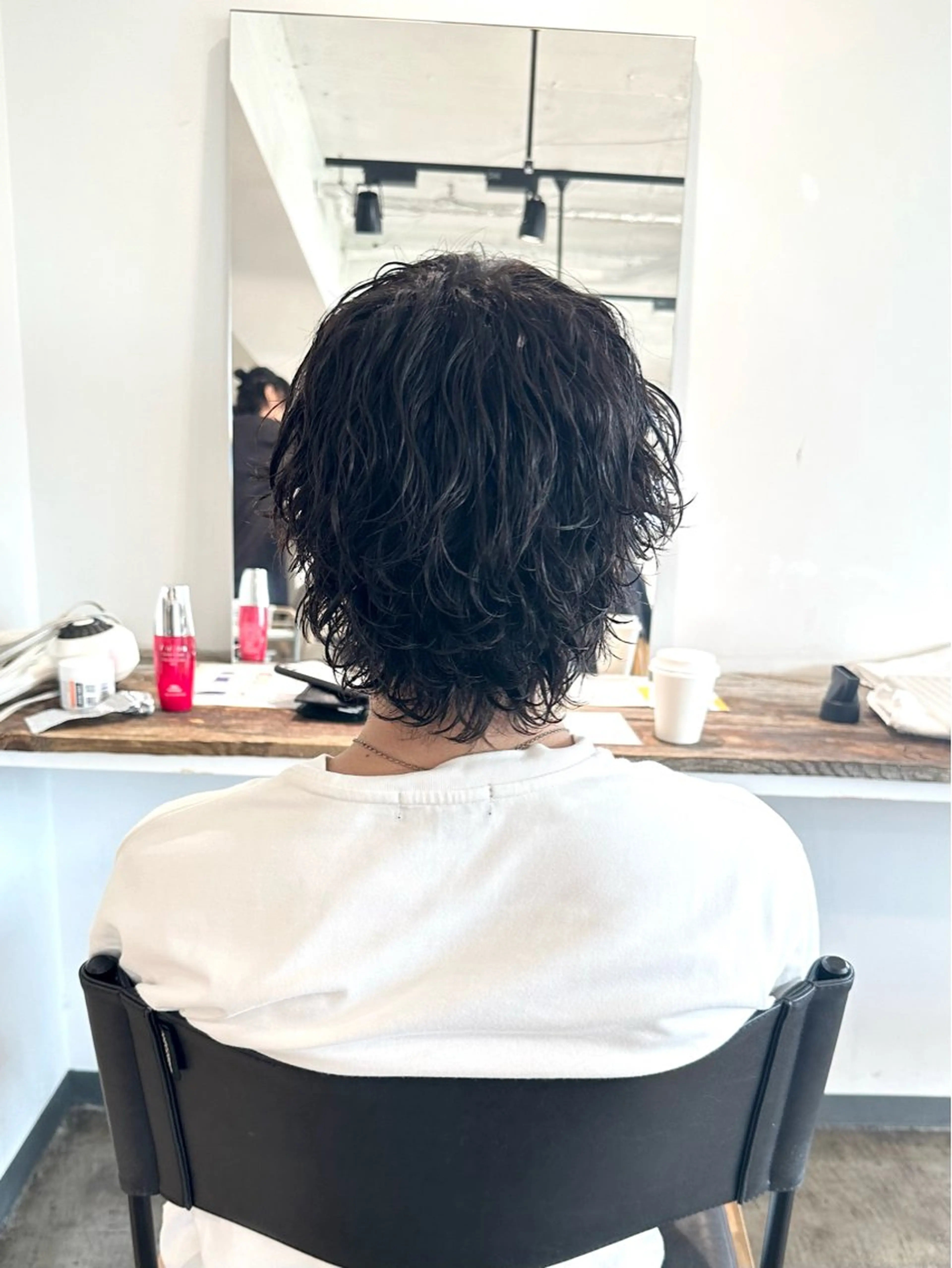 メンズ マッシュ メンズパーマ 波巻きパーマ 骨格補正施術/メンズ 専門美容師/YUYAのヘアスタイル