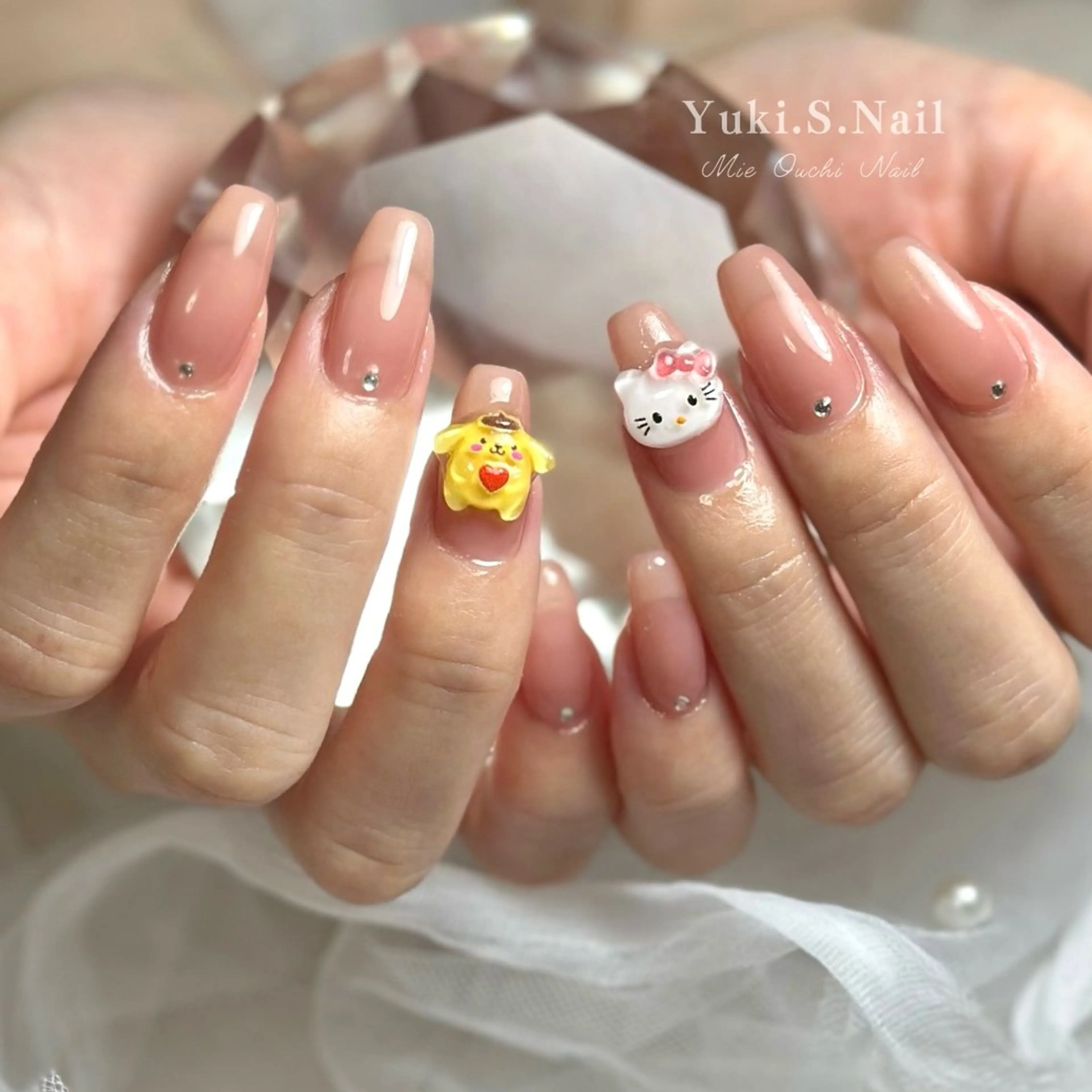 ロング ハンドネイル Yuki S.Nailのネイルデザイン