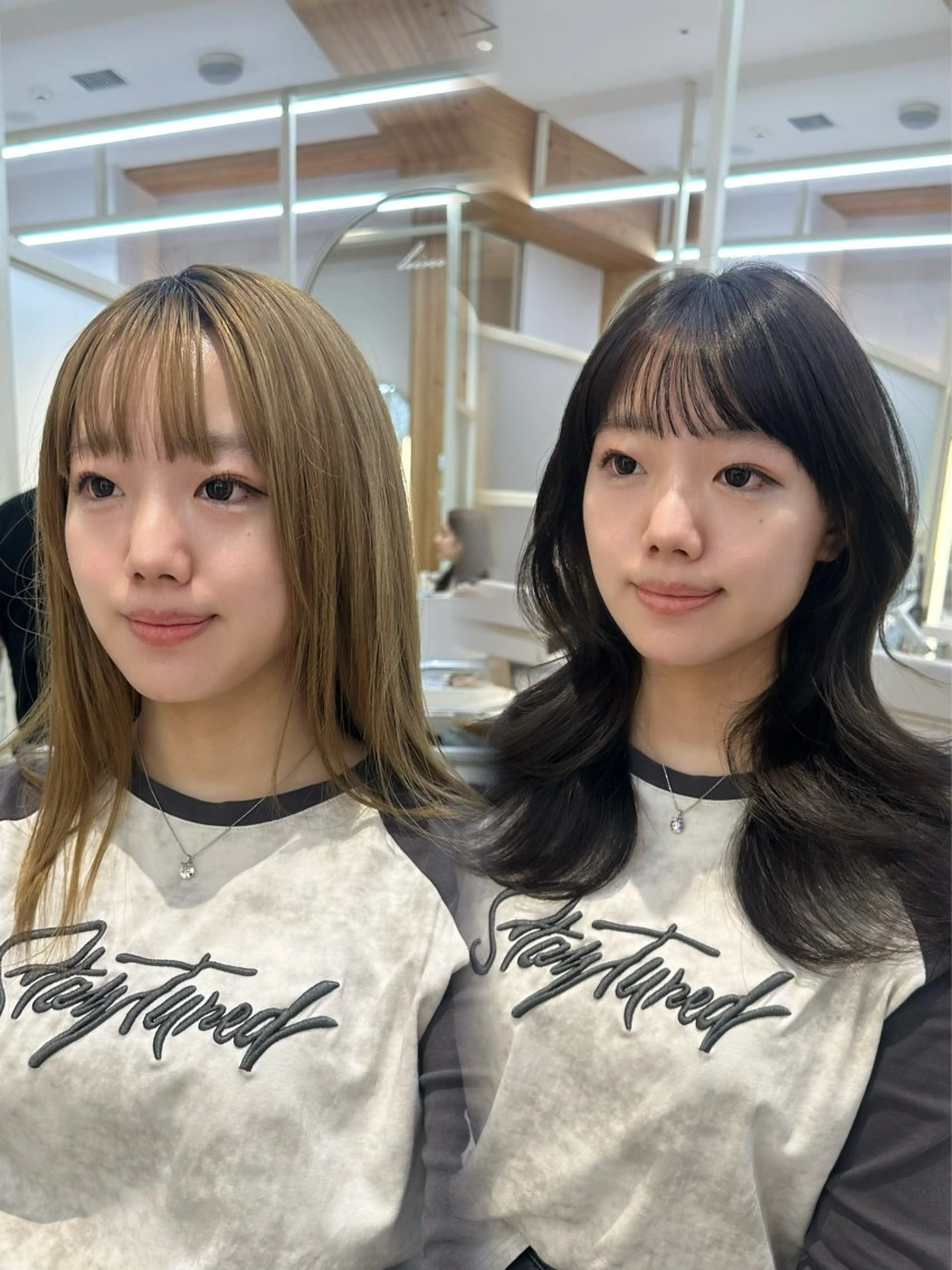 ショート oto🎀×美髪× シースルー前髪🤍のヘアスタイル