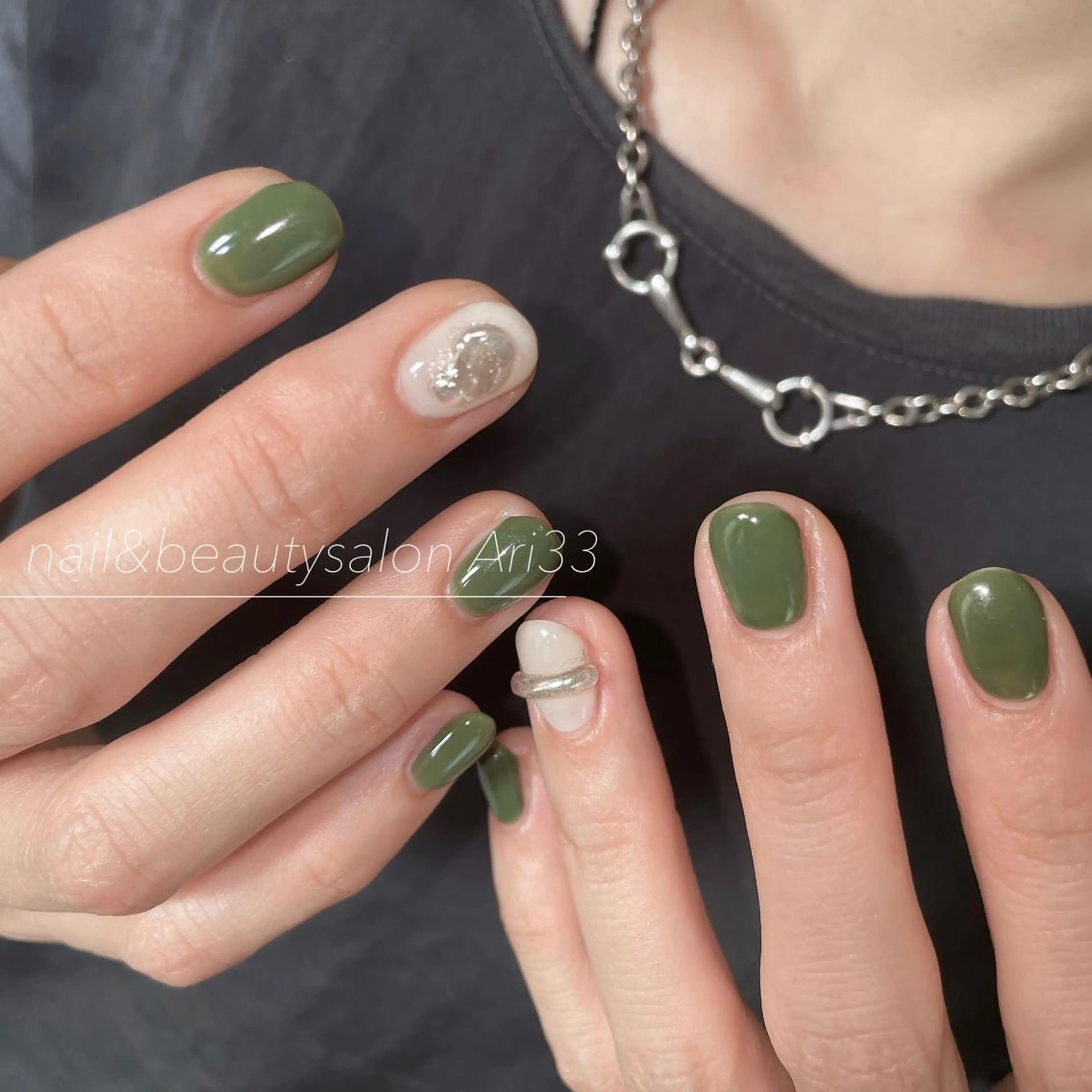 ネイル ハンドネイル プライベートサロン Ari33nailのネイルデザイン