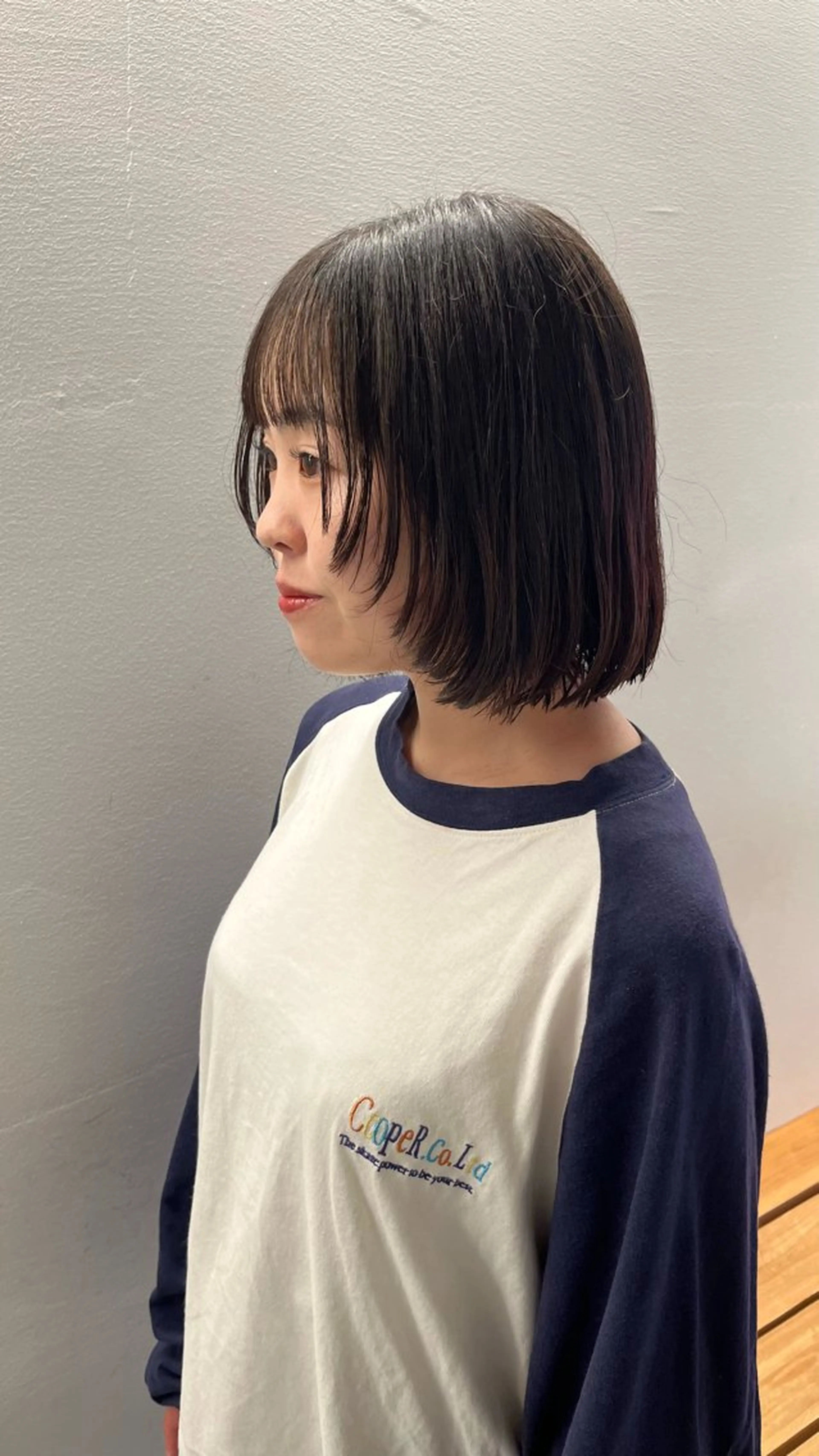 ショート 顔周りカット レイヤーカット 福間 由菜　京都美容室のヘアスタイル