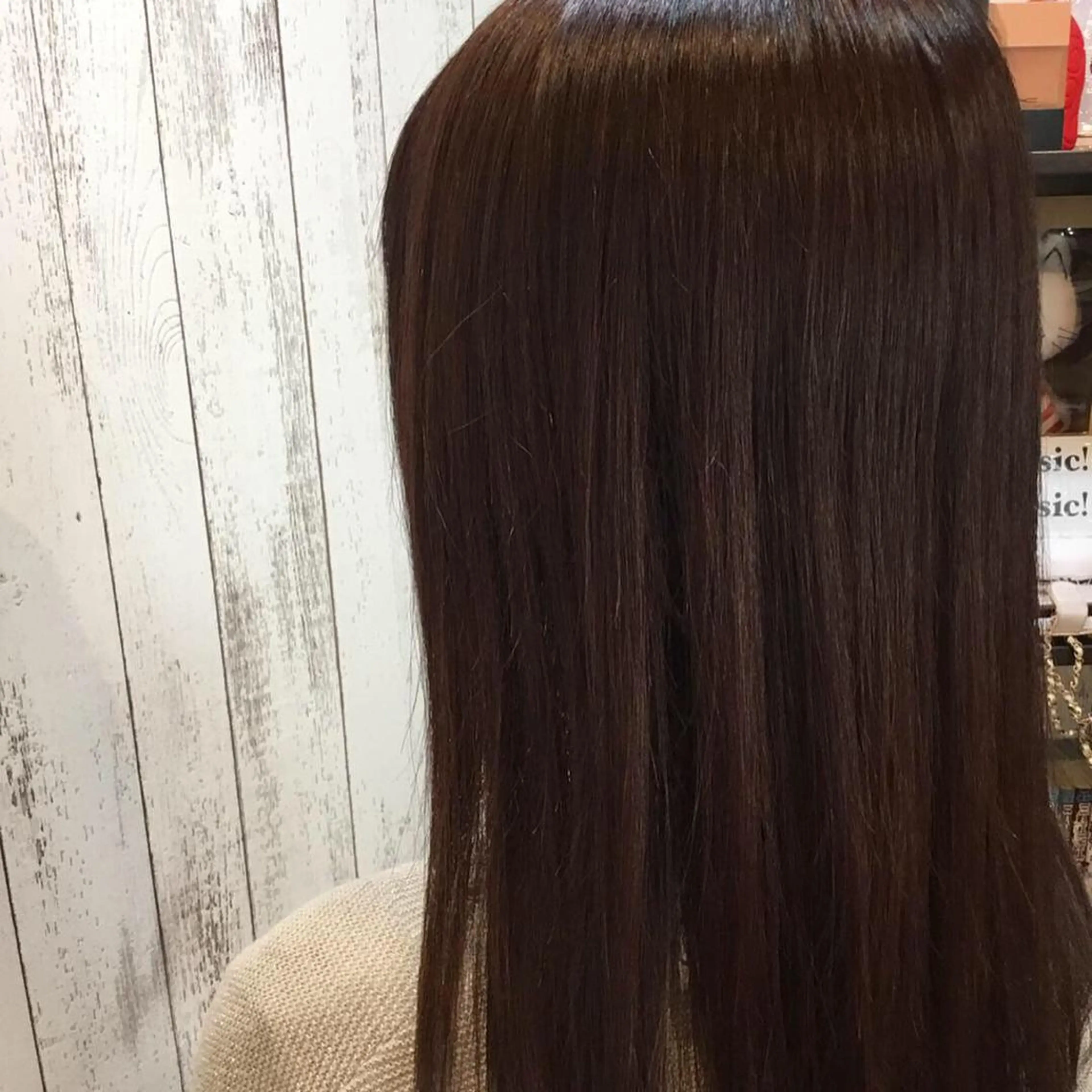 セミロング カラー 金崎 新吾のヘアスタイル