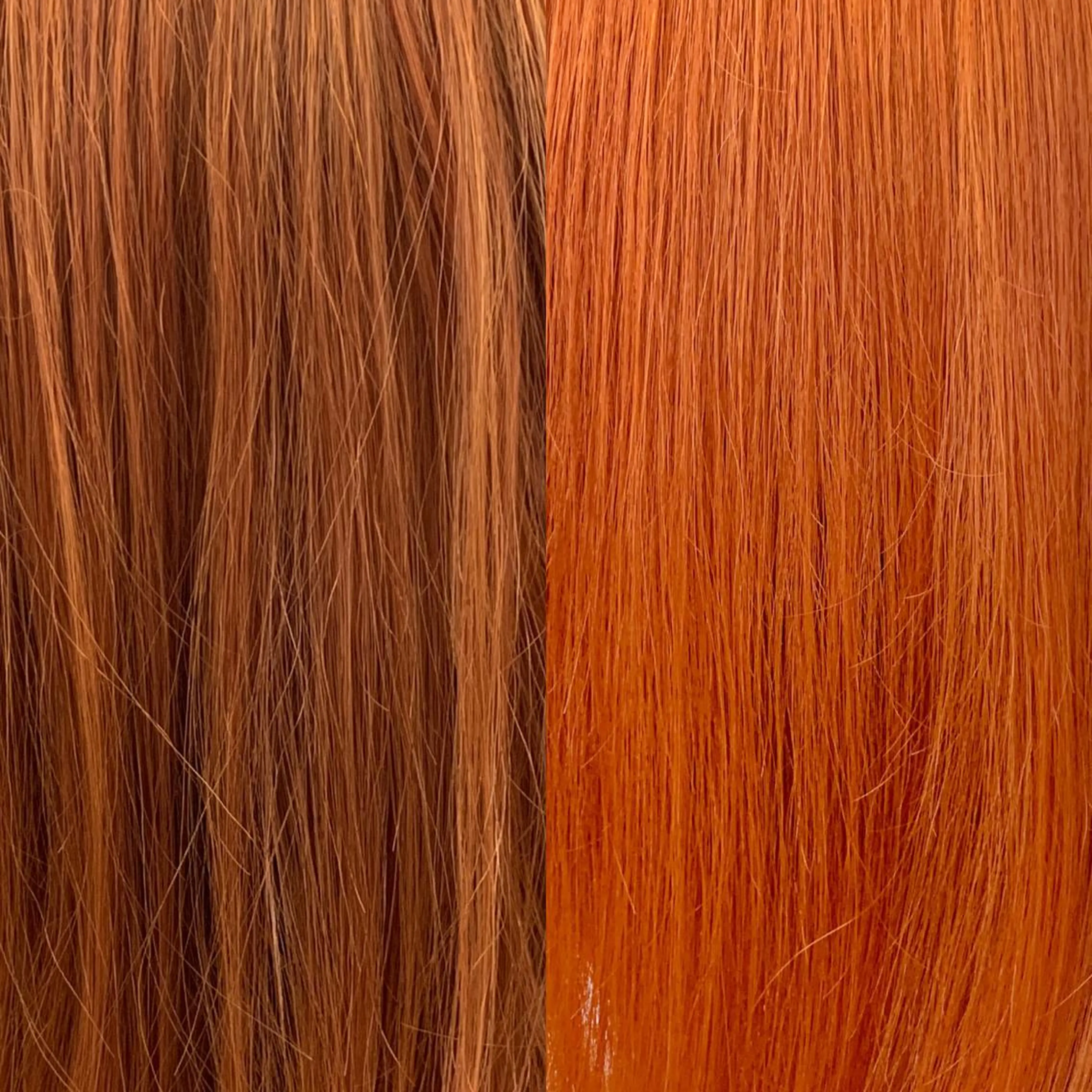 ミディアム カラー デザインカラー インナーカラー オレンジ クオルシアカラー ⭐️N° blao 名古屋栄【髪質改善】のヘアスタイル