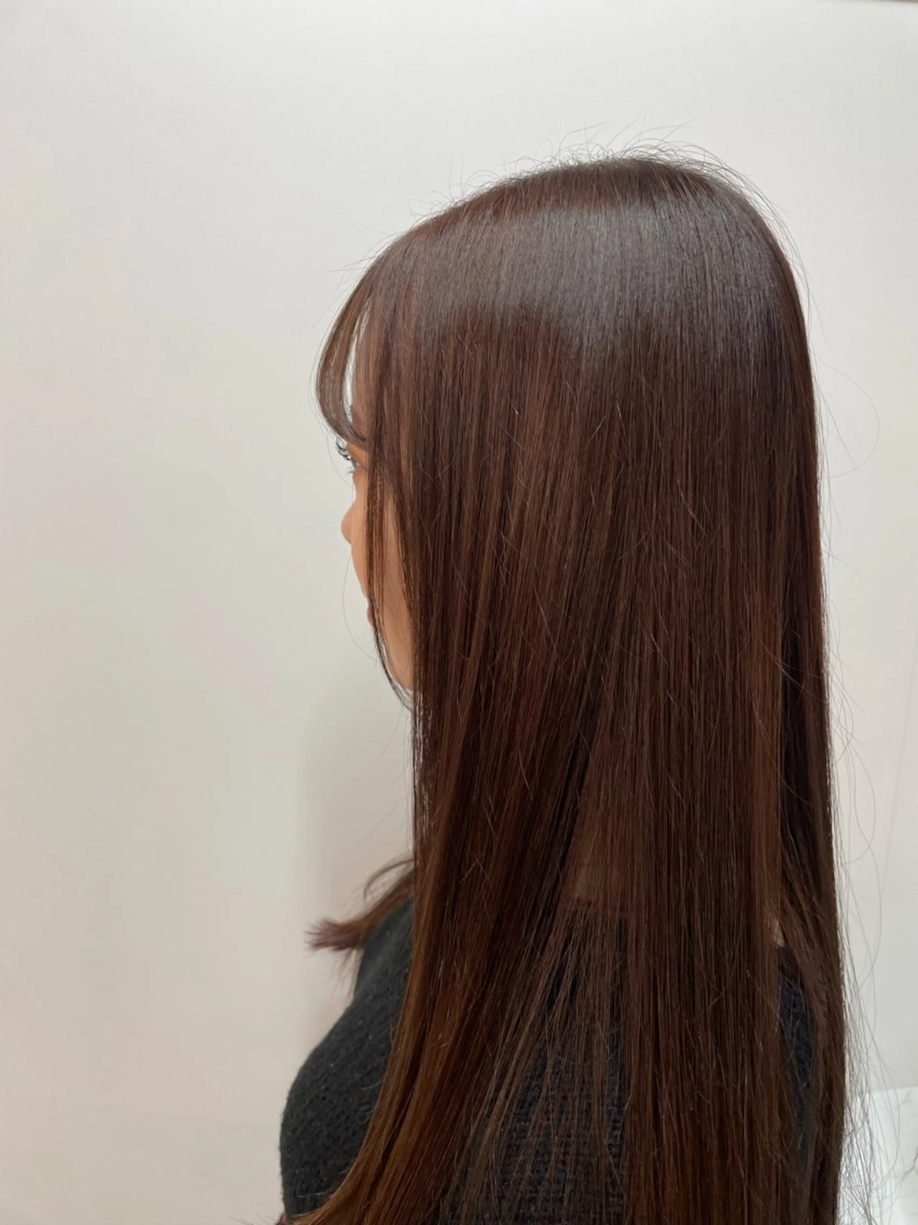 セミロング ヘアカラー トリートメント CARE ．KOBE所属・京谷 日向のヘアスタイル