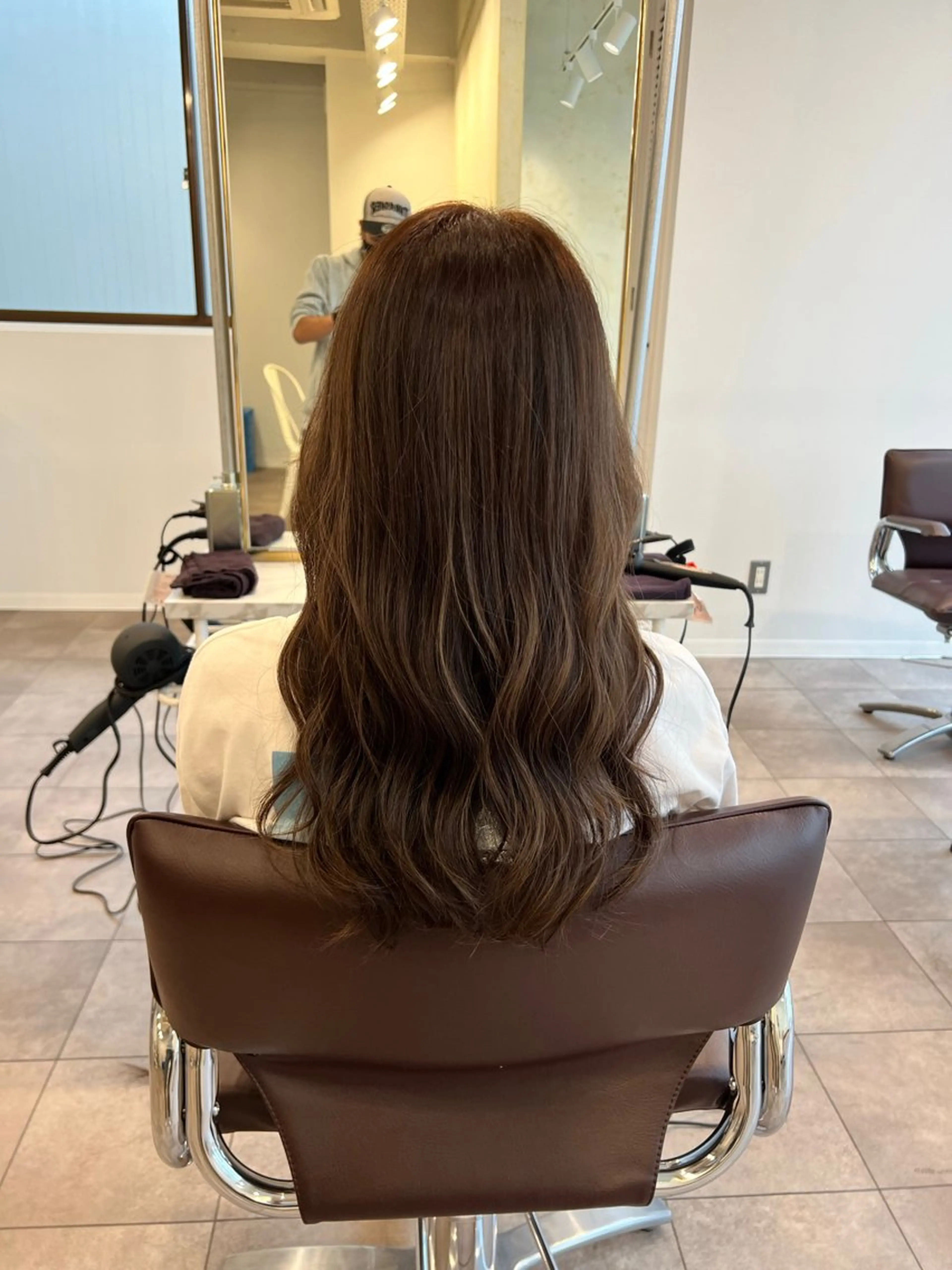 ロング カラー カット ヘアカラー トリートメント ヘアカラー ソムリエ 認定者/山城慶伍のヘアスタイル